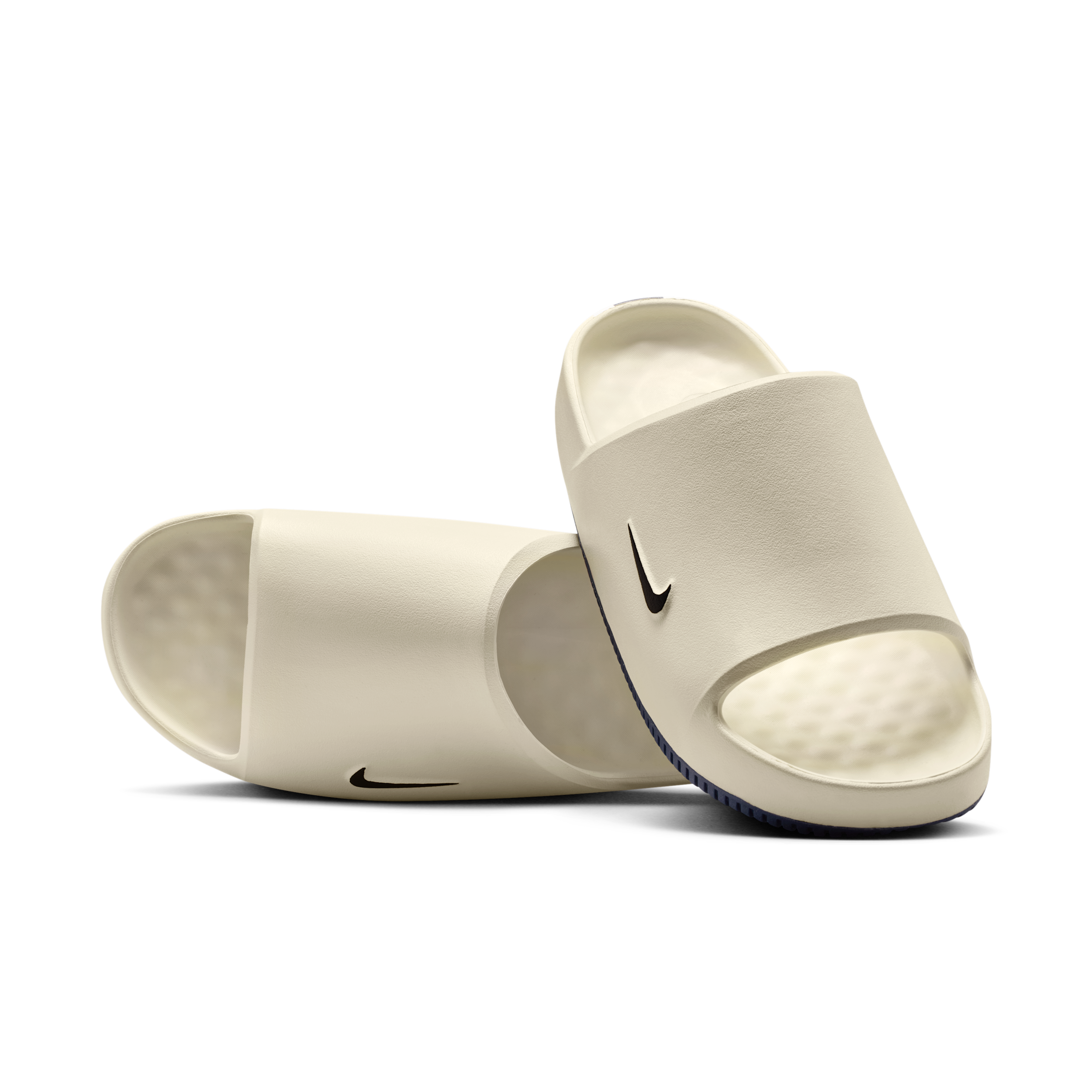 Nike Men's Calm (Penn State) College Slides in White | IM3260-100