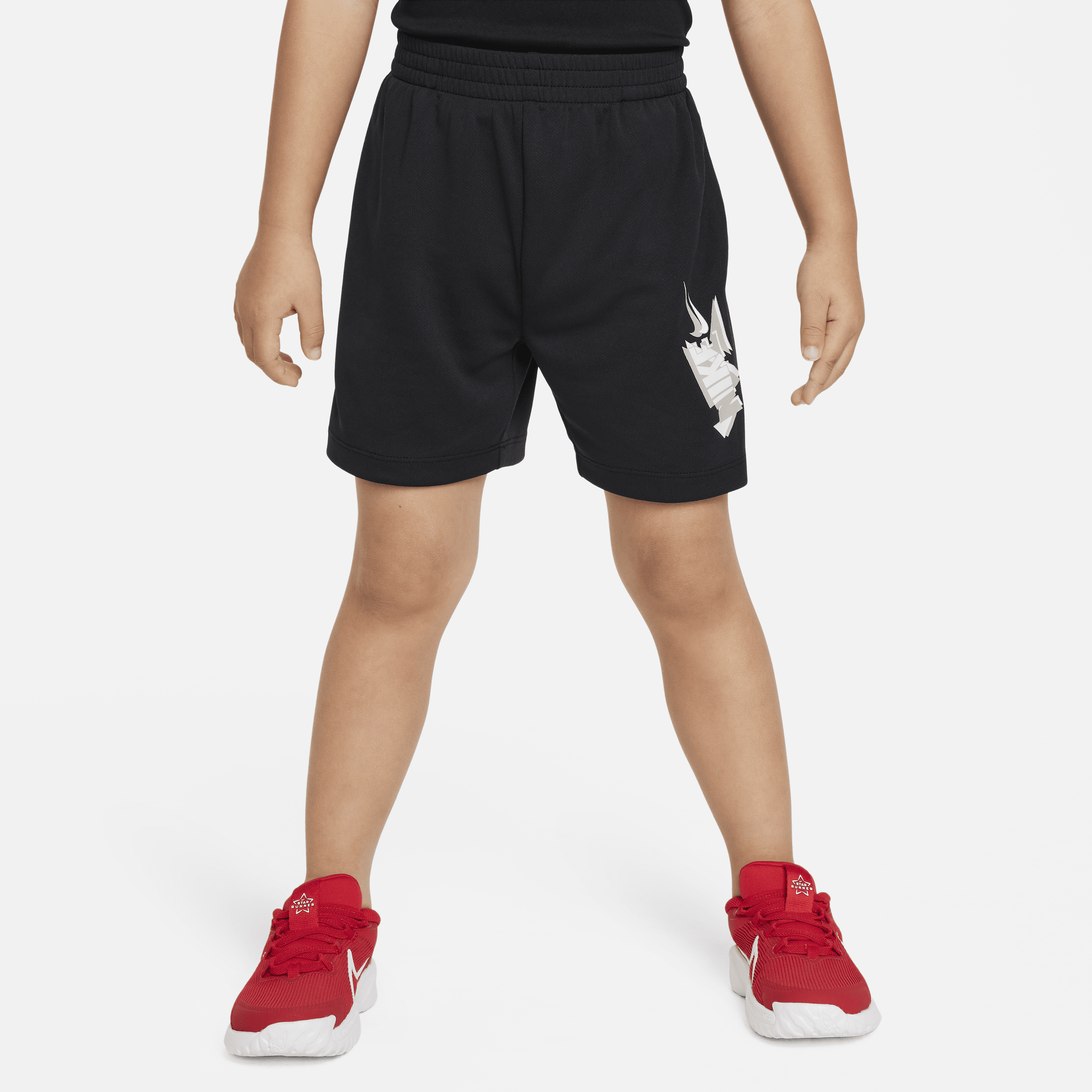 Nike Babies' Dri-fit Toddler Shorts In Black