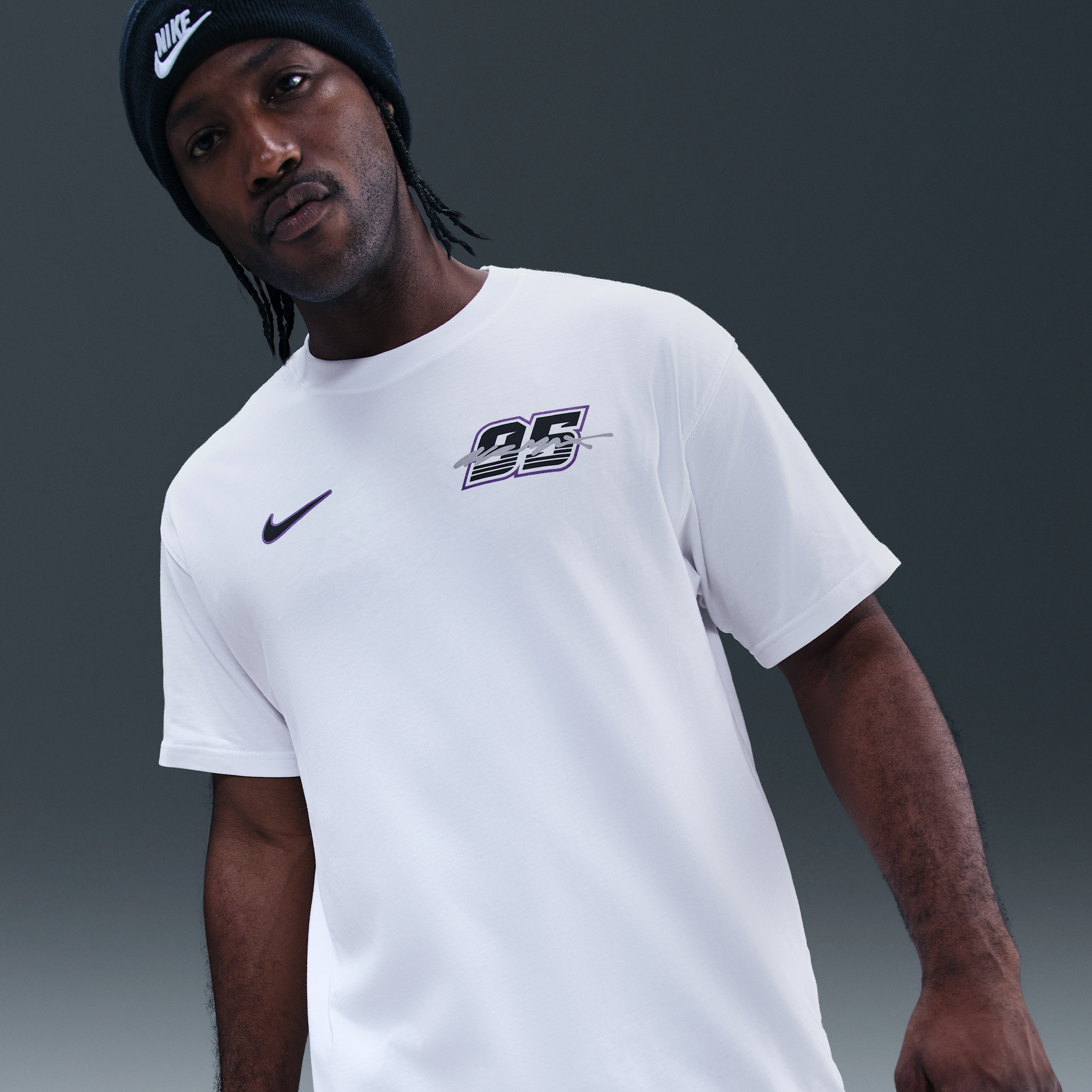 Nike Men's  Sportswear Max90 T-shirt In White