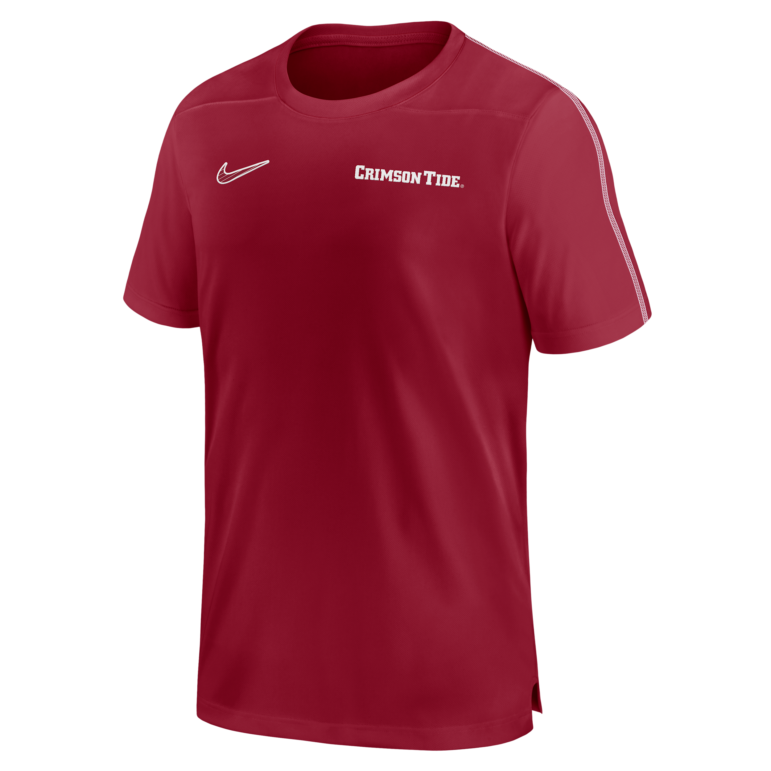 Nike Men's Crimson Alabama Crimson Tide 2024 Sideline Coach Performance T-shirt In Red