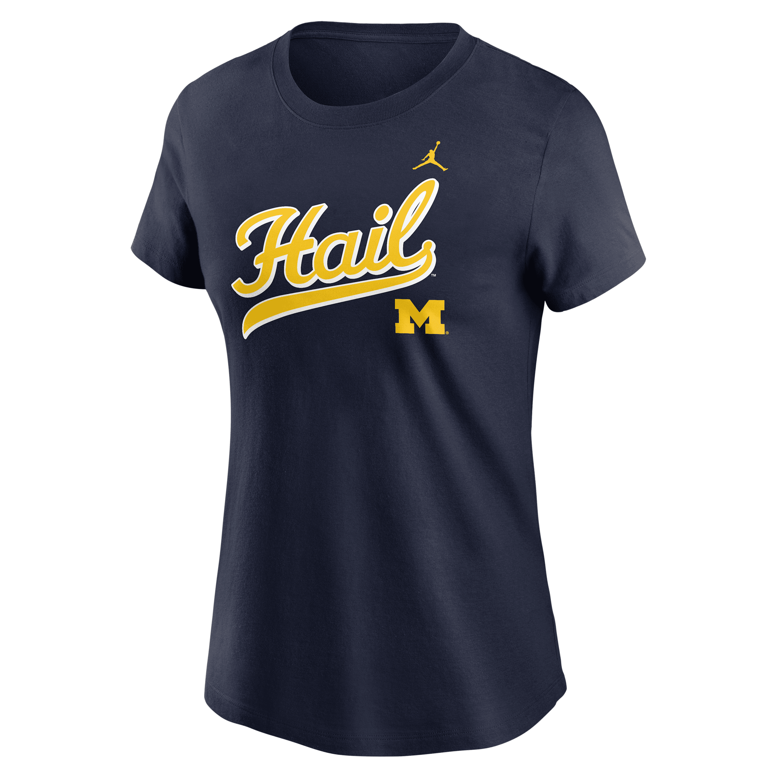 JORDAN MICHIGAN ATHLETIC PREP ARCH LOCAL SCRIPT NIKE WOMEN'S COLLEGE T-SHIRT 1015855375