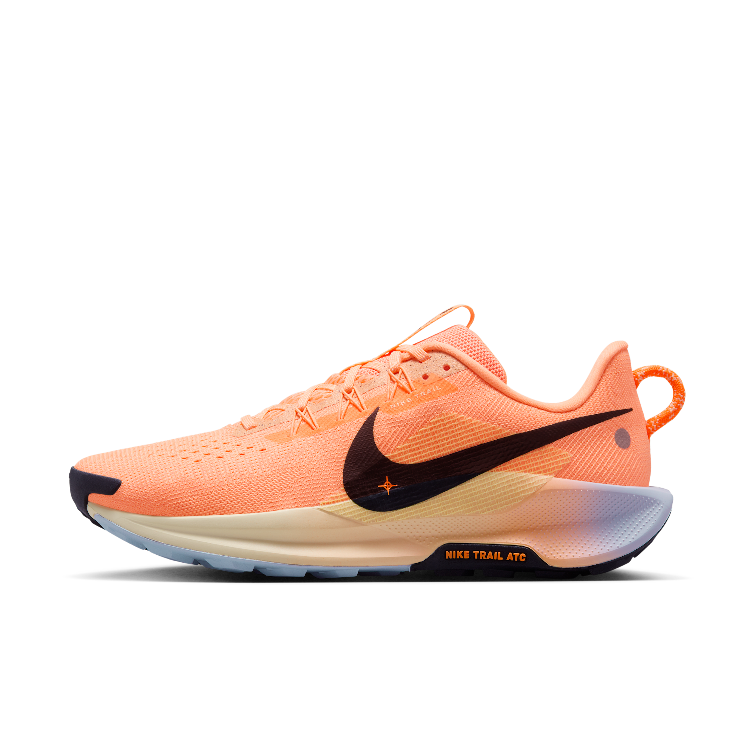 Nike Reactx Pegasus Trail 5 Running Shoe In Orange