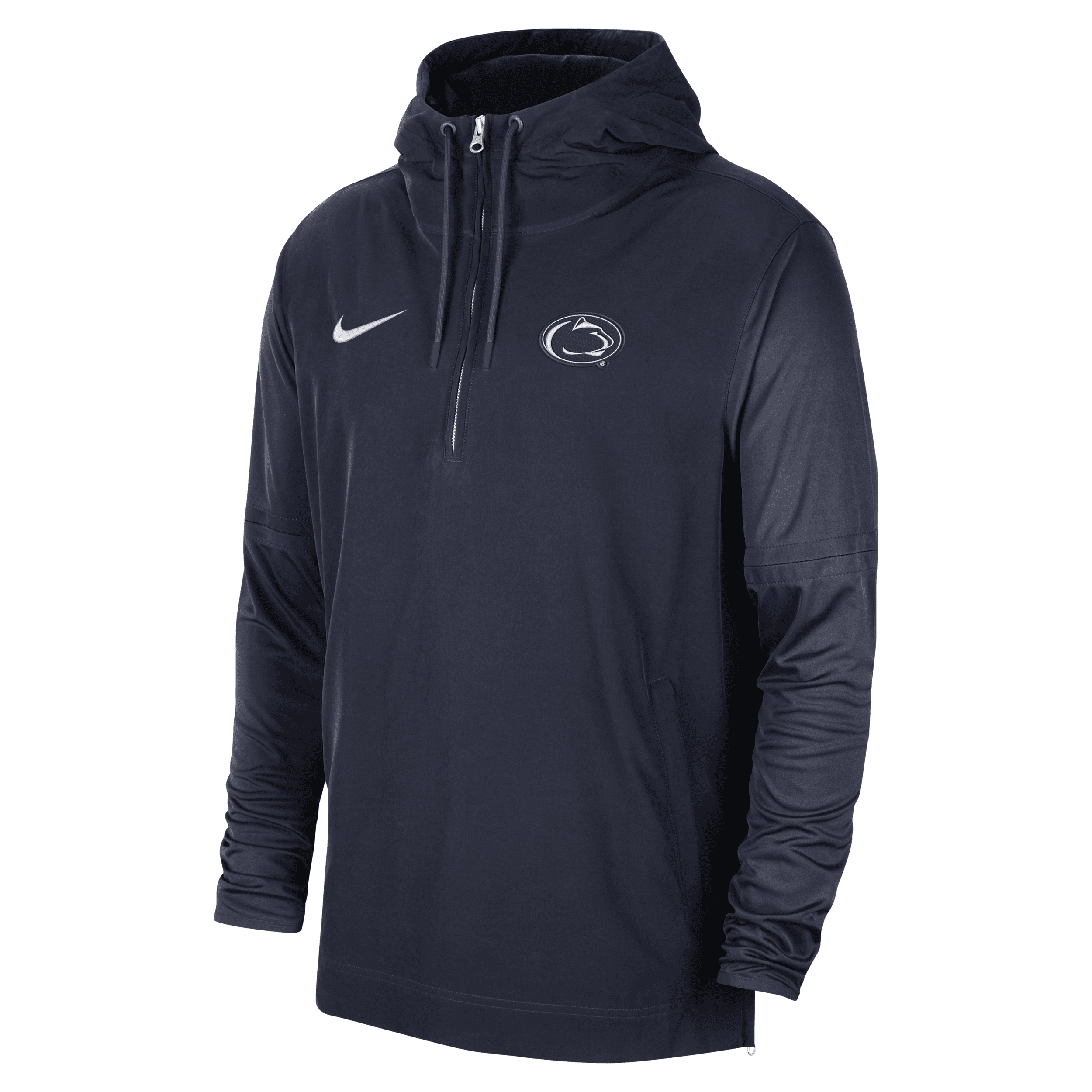 Shop Nike Penn State Player  Men's College Long-sleeve Woven Jacket In Blue