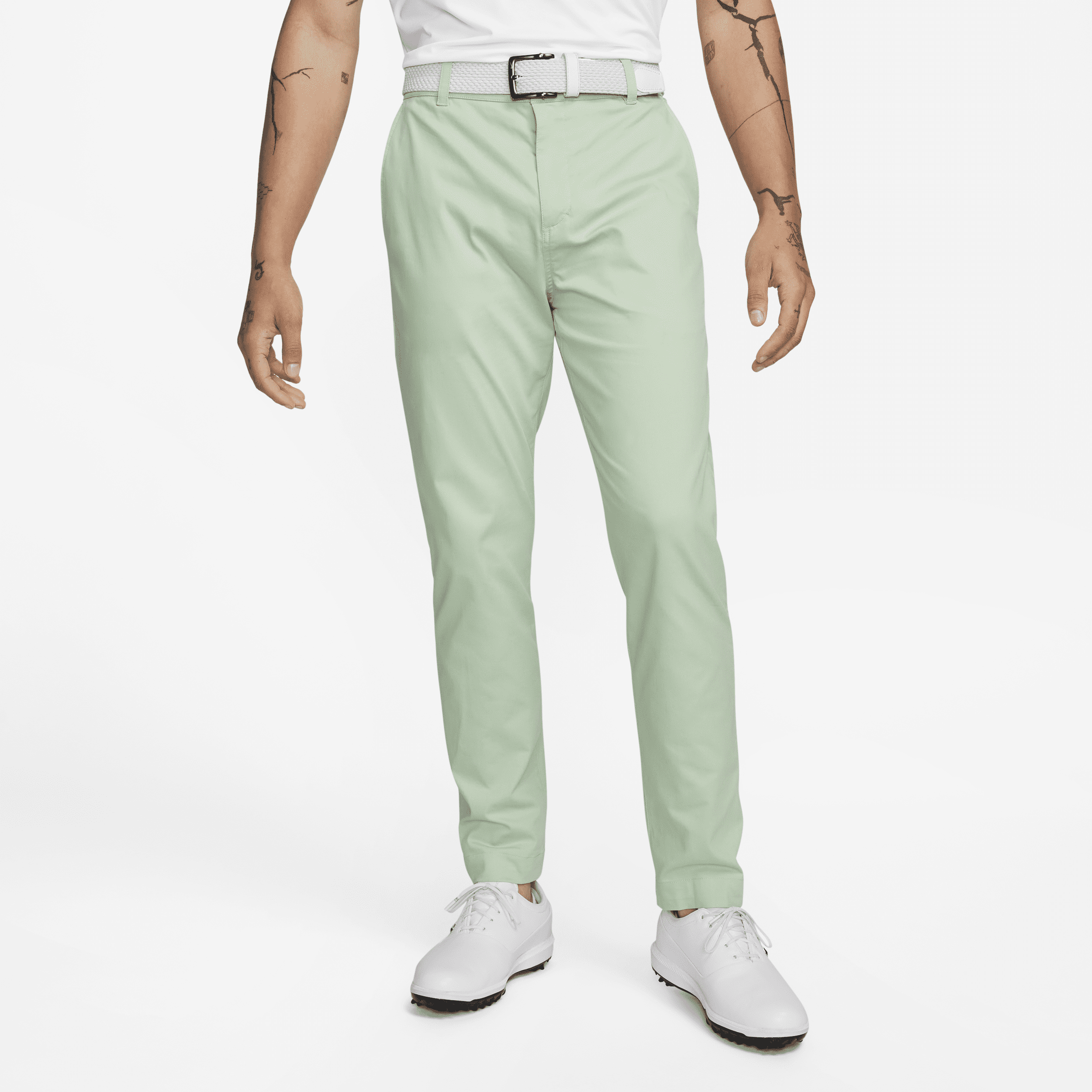 Nike Men's Dri-fit Uv Slim-fit Golf Chino Pants In Green