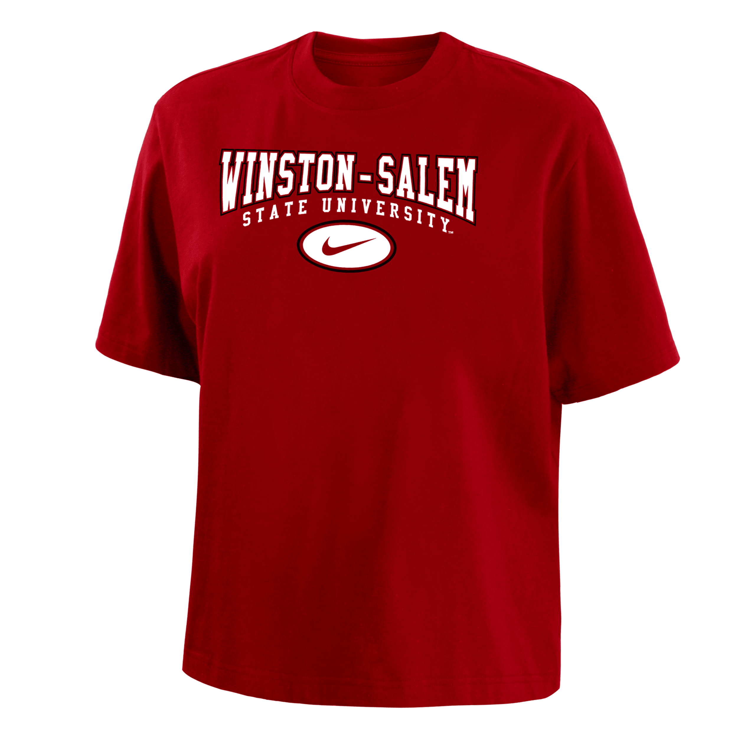 Nike Winston-salem  Women's College Boxy T-shirt In Red