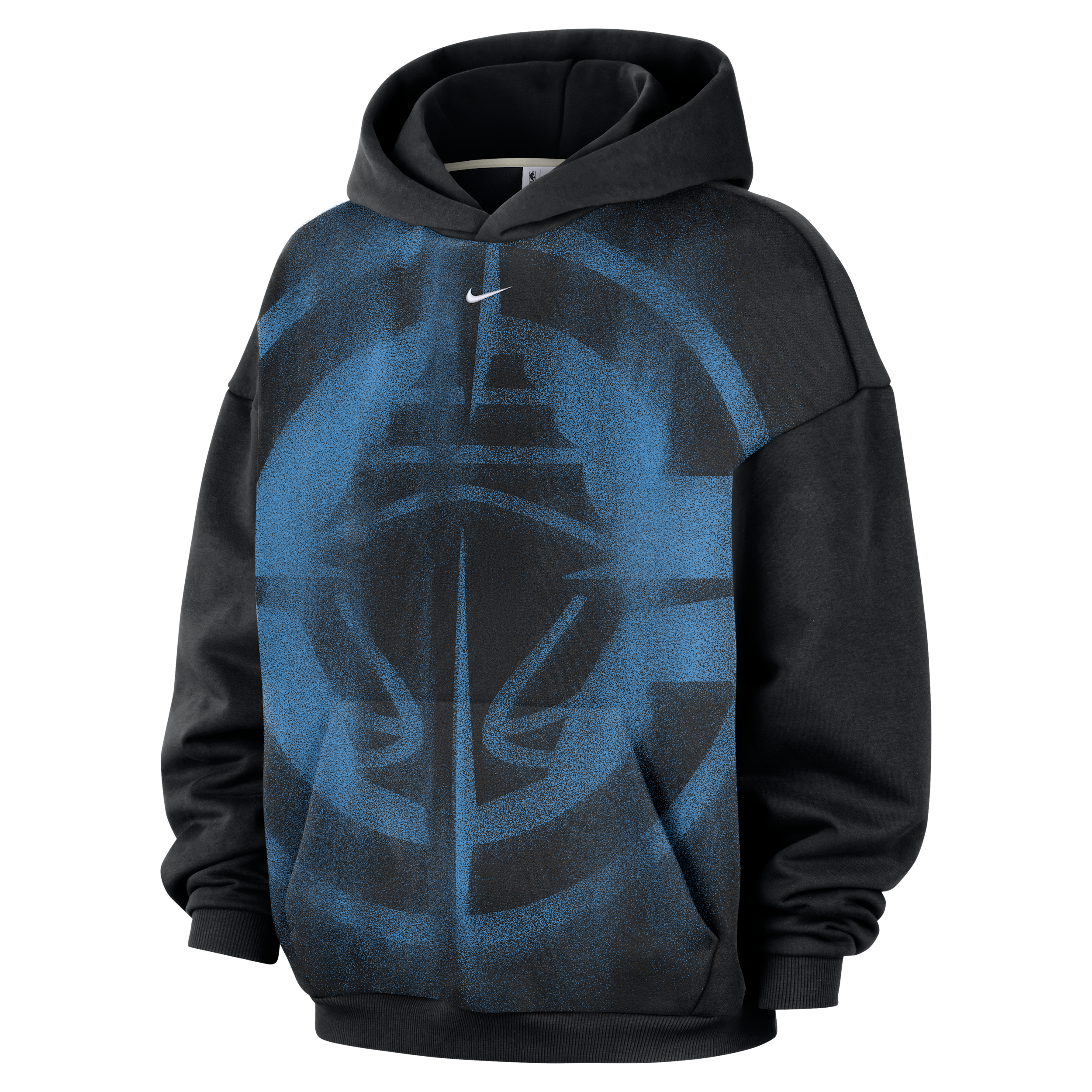 Nike Adult Los Angeles Clippers Worn With Obsession Standard Issue Therma Fleece Icon Hoodie, Men's, XXL, Black