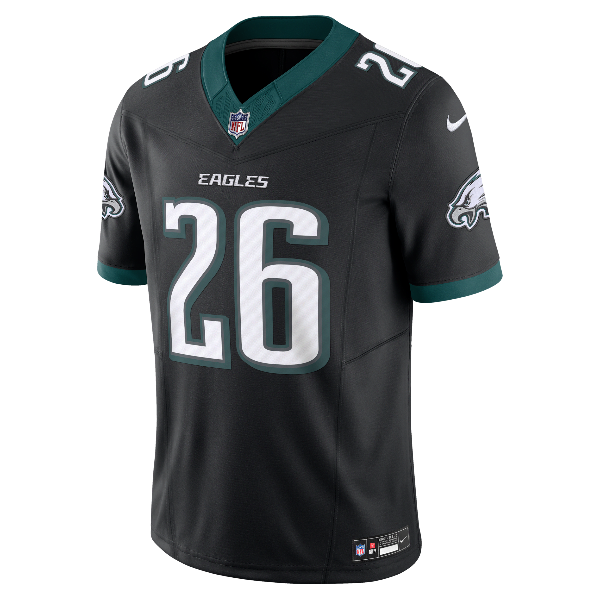 Saquon Barkley Philadelphia Eagles Nike Men's Dri-FIT NFL Limited Jersey in Black | 31NM0AAN86F-6Y4