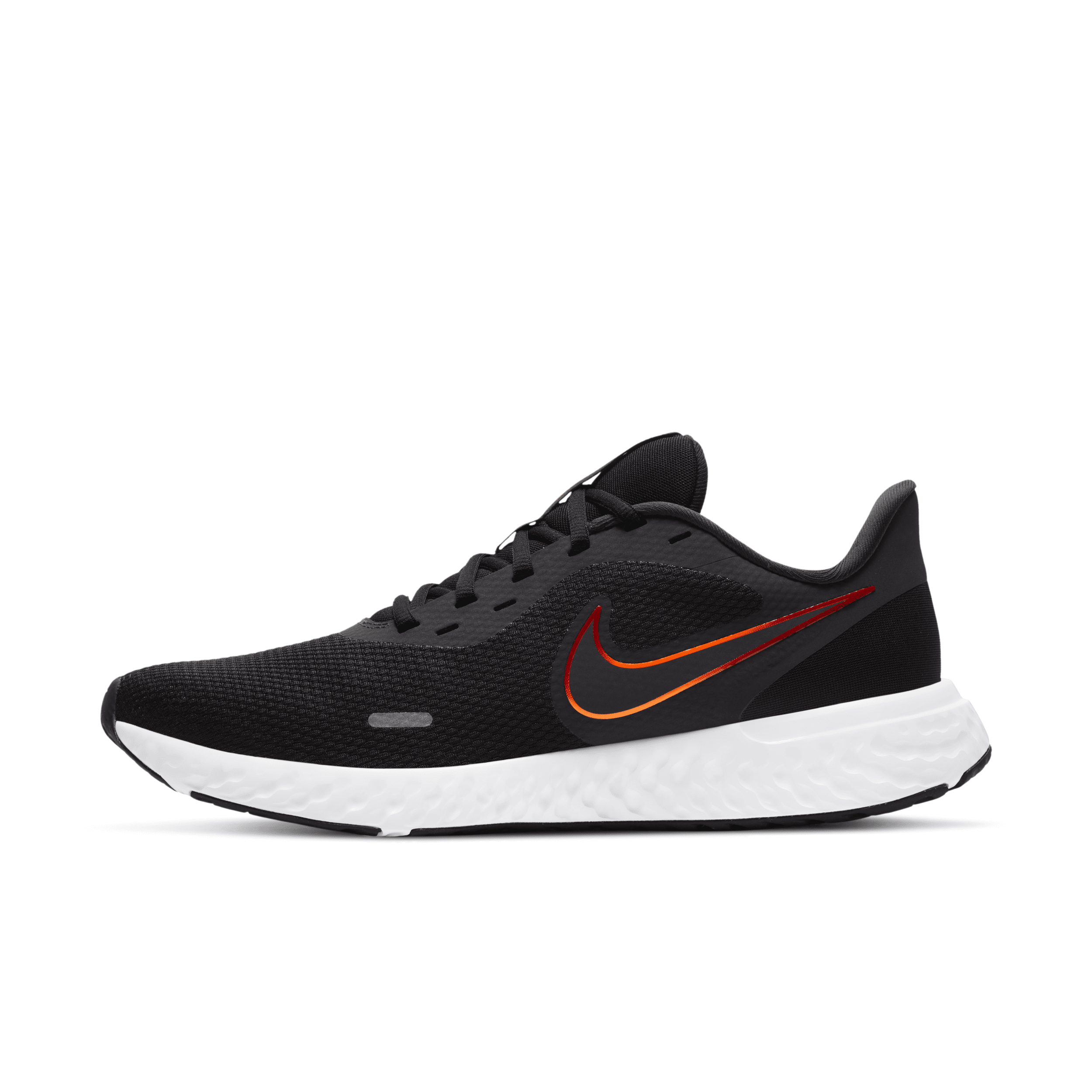 Nike Men's Revolution 5 Road Running Shoes In Black