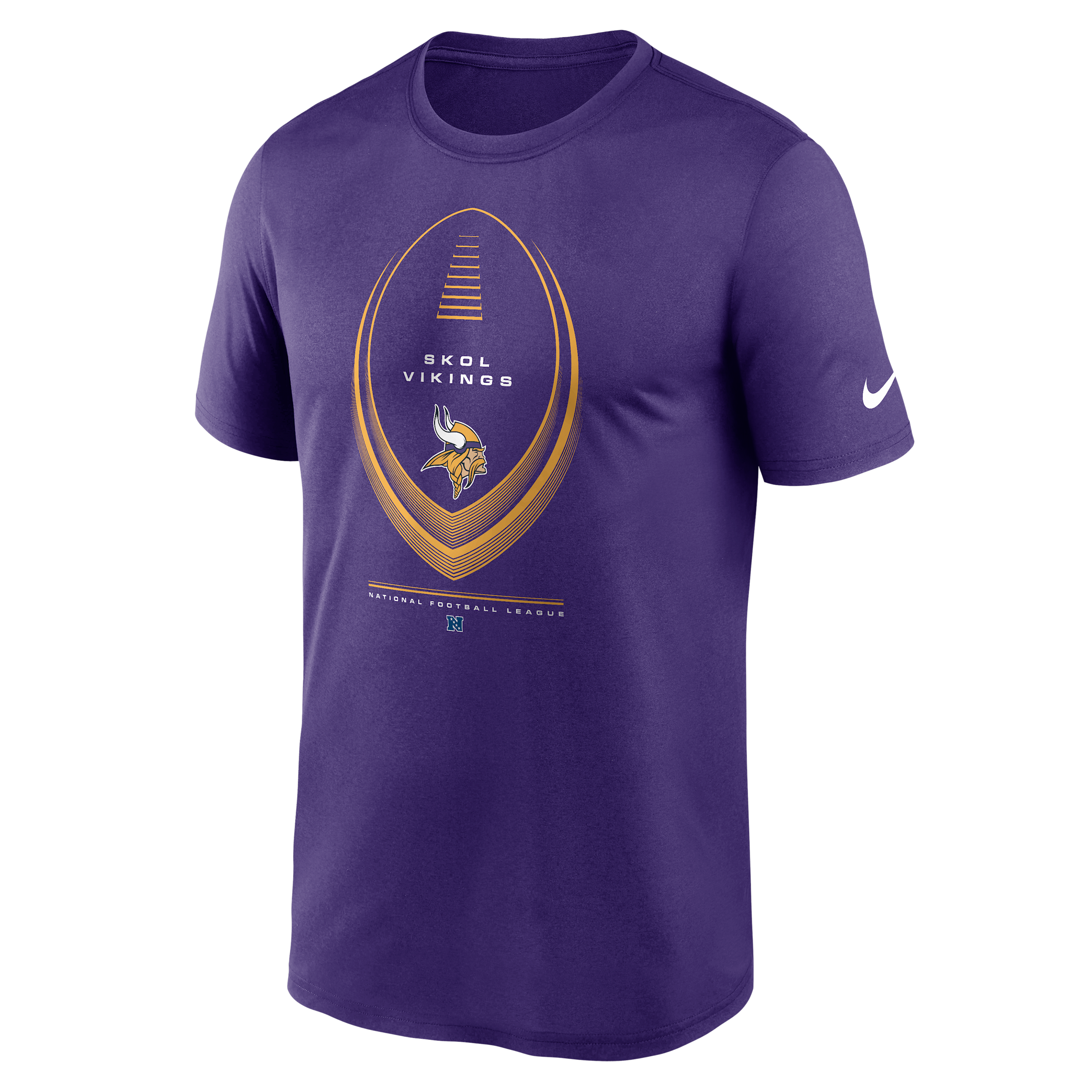 Minnesota Vikings Legend Icon Nike Men's Dri-FIT NFL T-Shirt in Purple | NKGK51L9M-NDB