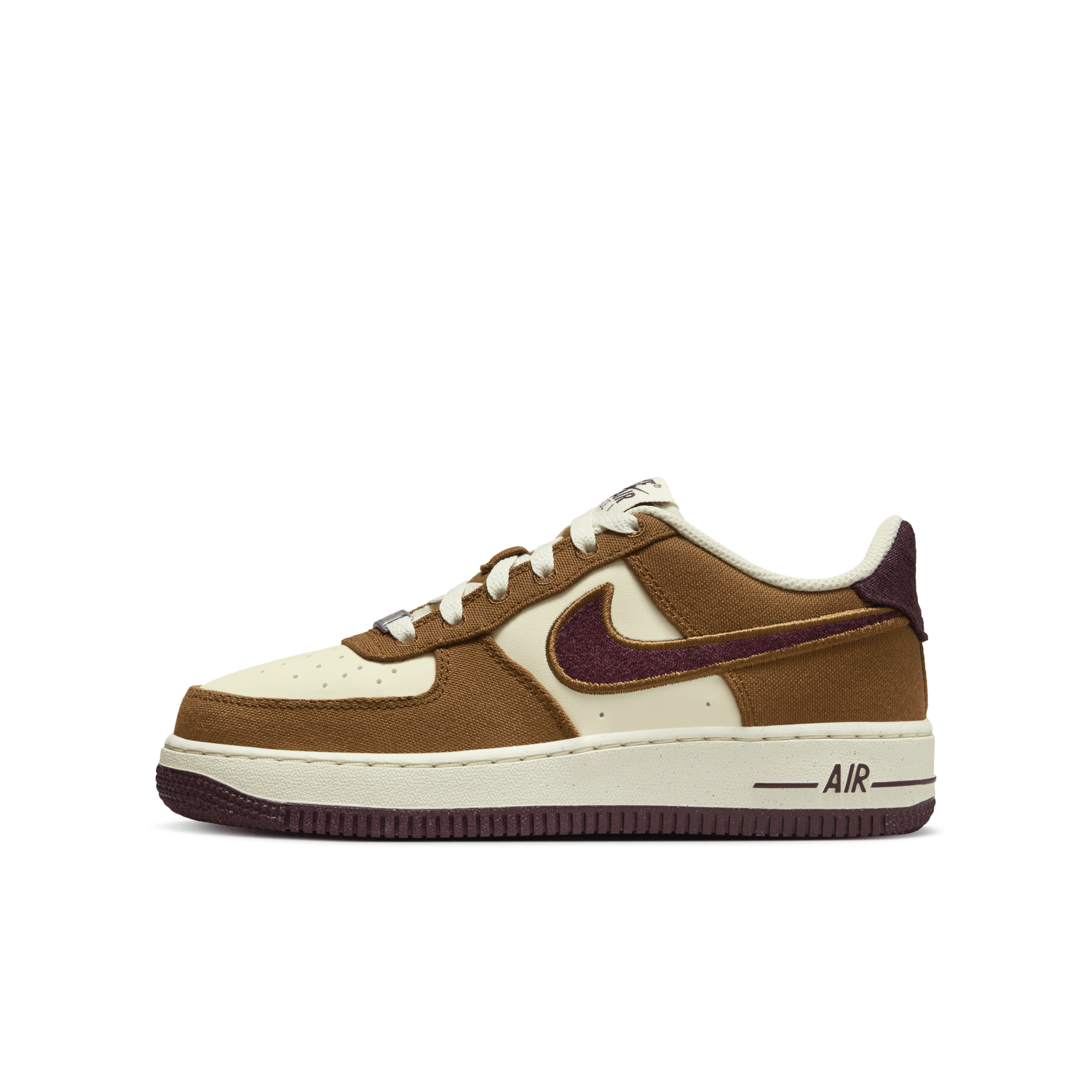 NIKE AIR FORCE 1 LV8 BIG KIDS' SHOES 1015585190