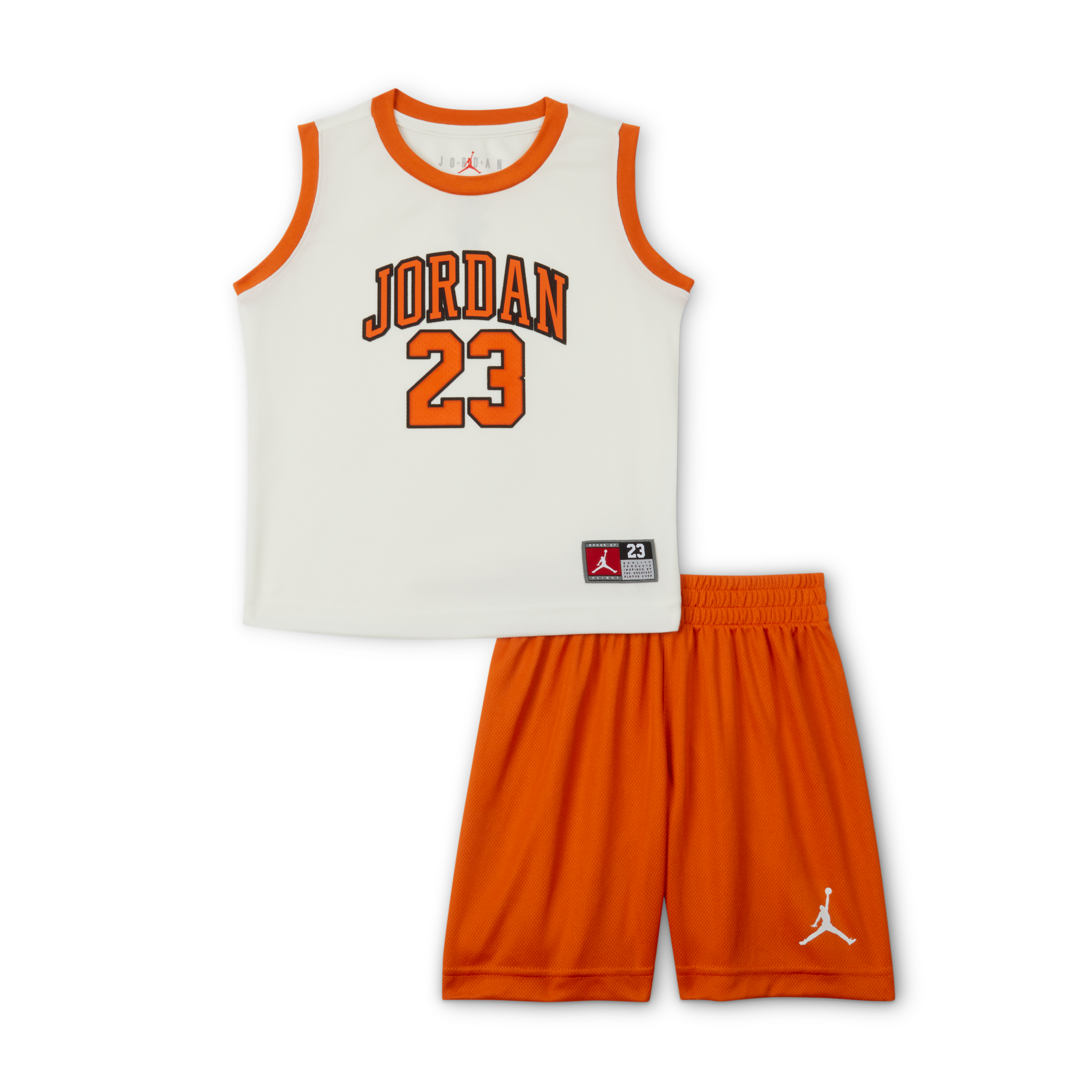 Jordan 23 Toddler Jersey Set In Orange