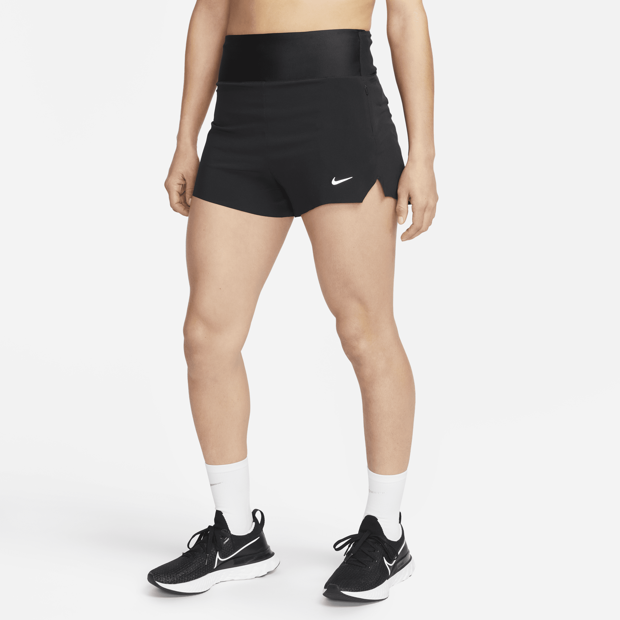 NIKE WOMEN'S DRI-FIT SWIFT HIGH-WAISTED 3" BRIEF-LINED RUNNING SHORTS,1009972428