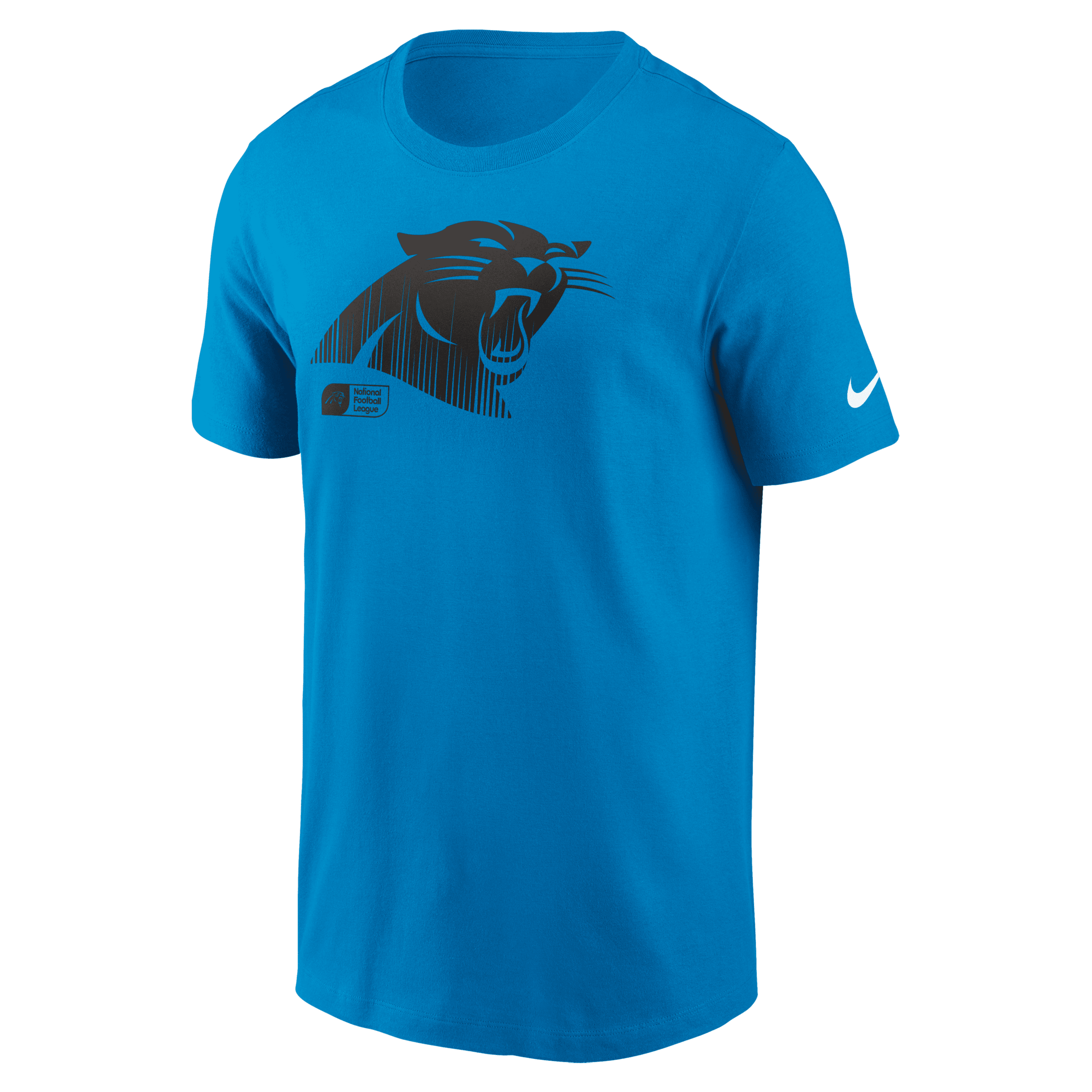 Nike Carolina Panthers Faded Essential  Men's Nfl T-shirt In Blue