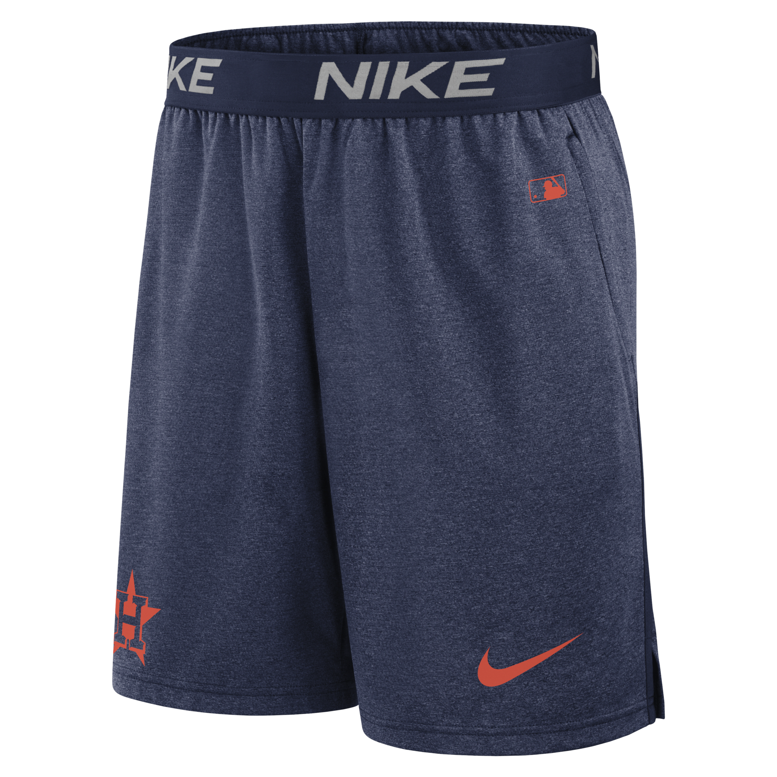 Nike Houston Astros Authentic Collection Practice  Men's Dri-fit Mlb Shorts In Blue