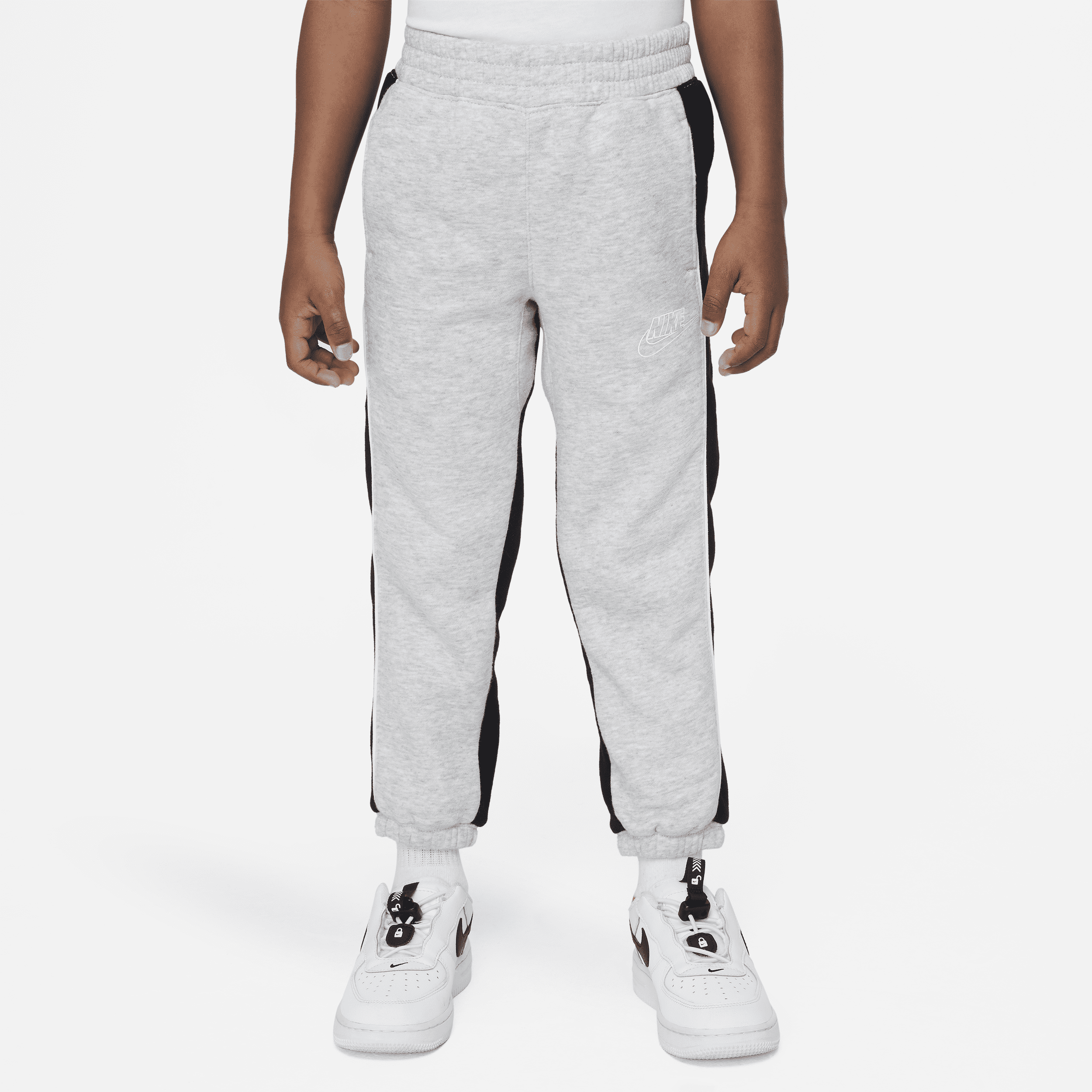 Nike Sportswear Amplify Little Kids' Jogger Pants In Grey