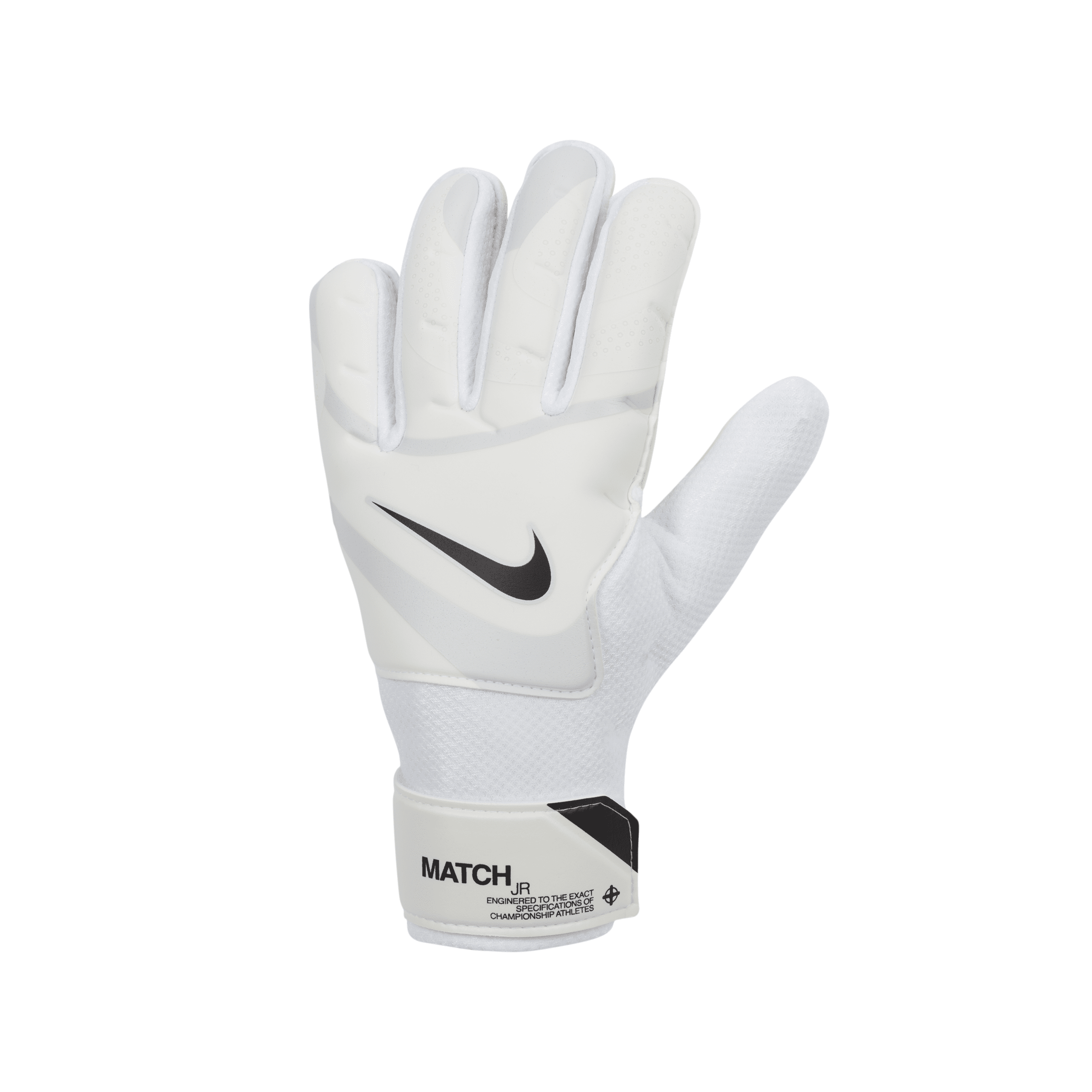 Nike Kids' Unisex Match Jr. Goal Keeper Gloves In White