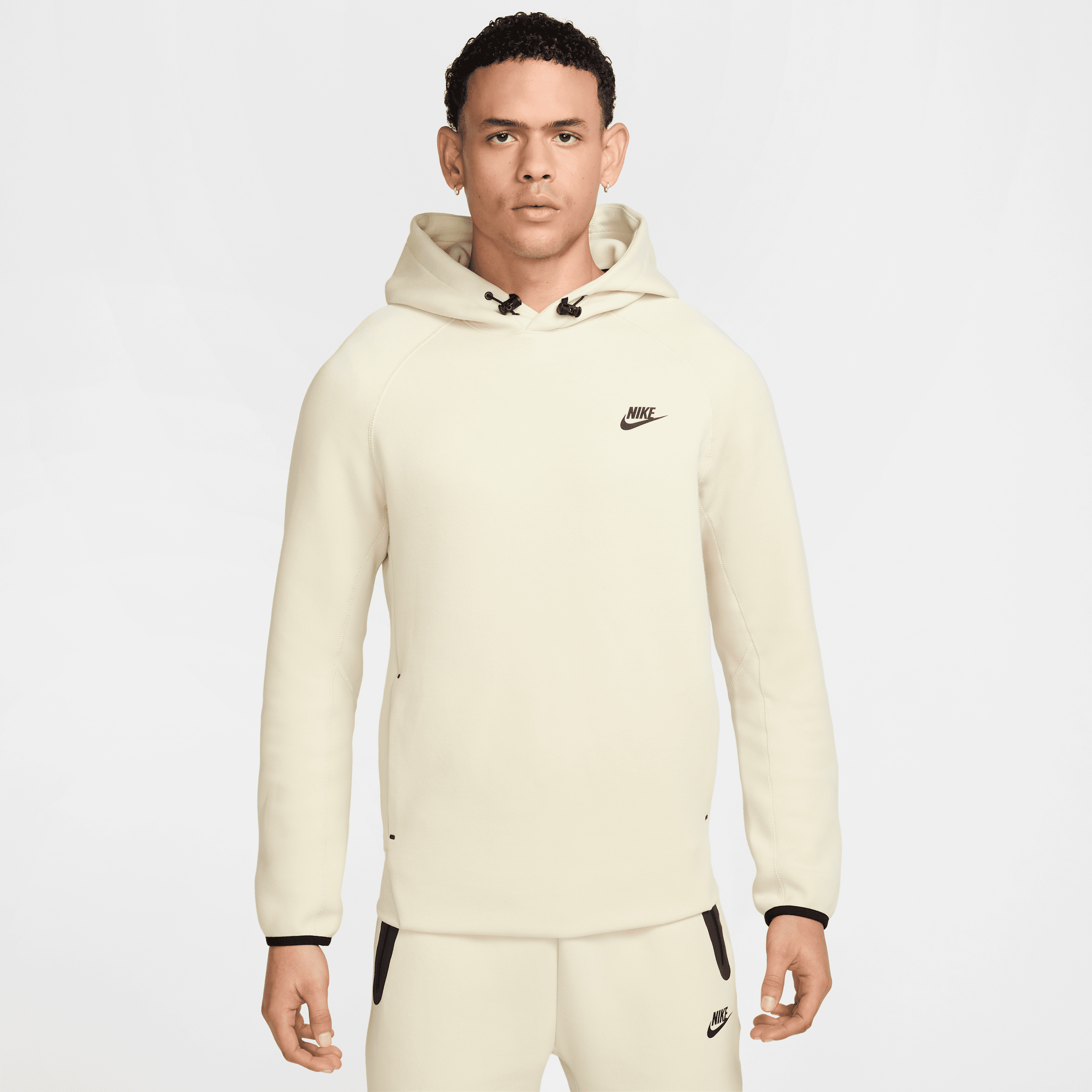 Nike Men's  Sportswear Tech Fleece Pullover Hoodie In Brown
