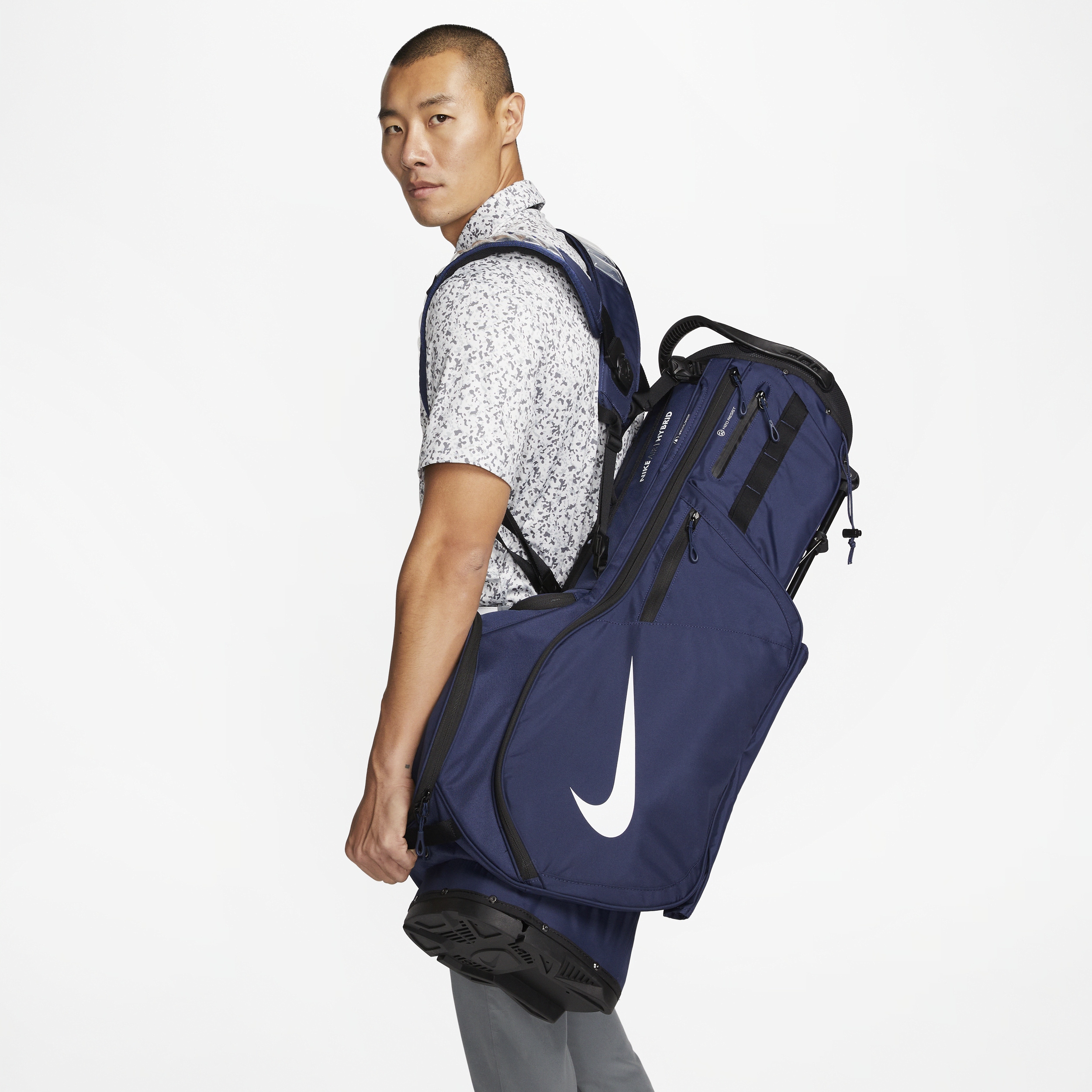 Nike Unisex Air Hybrid 2 Golf Bag In Blue
