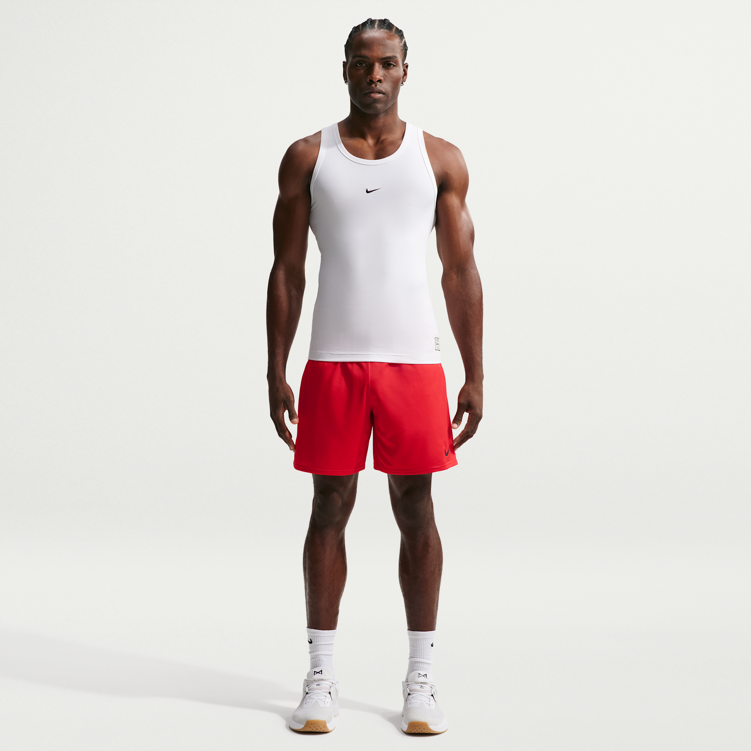 Nike Men's Flex Dri-FIT 7" Training Shorts in Red | IF2177-657