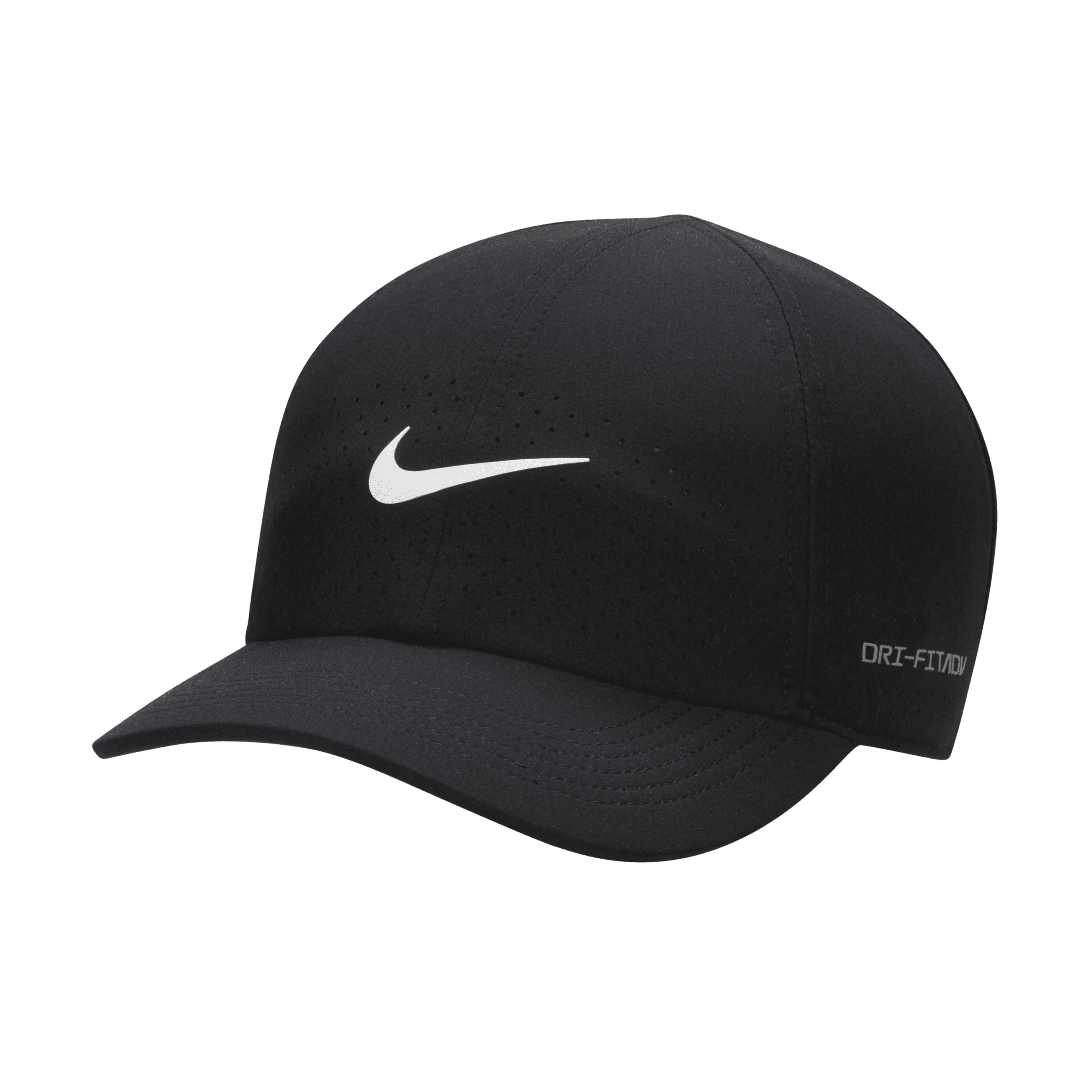 Nike Unisex Dri-fit Adv Club Unstructured Tennis Cap In Black