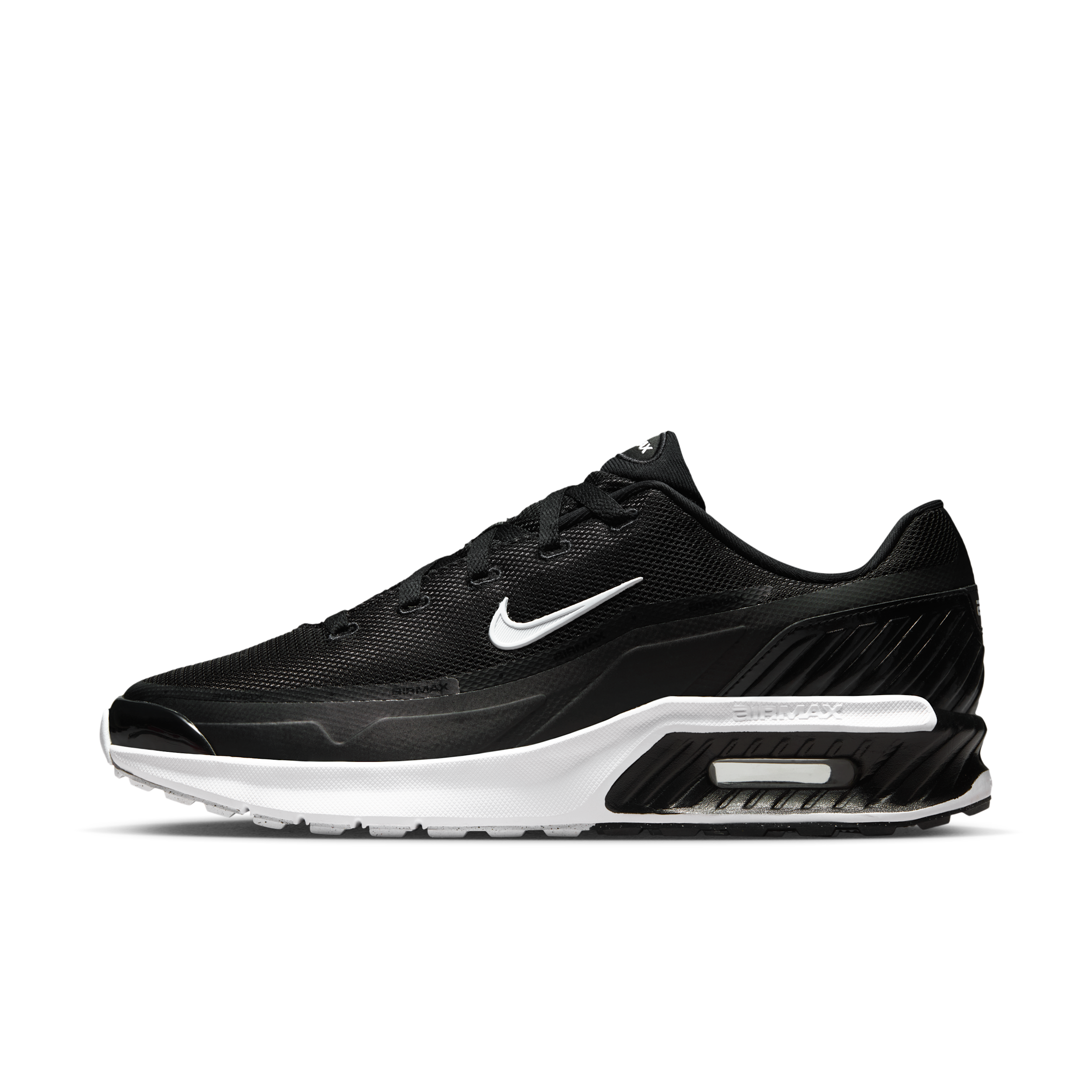 Nike Men's Air Max Bia Casual Shoes in Black/White Size: 8.0