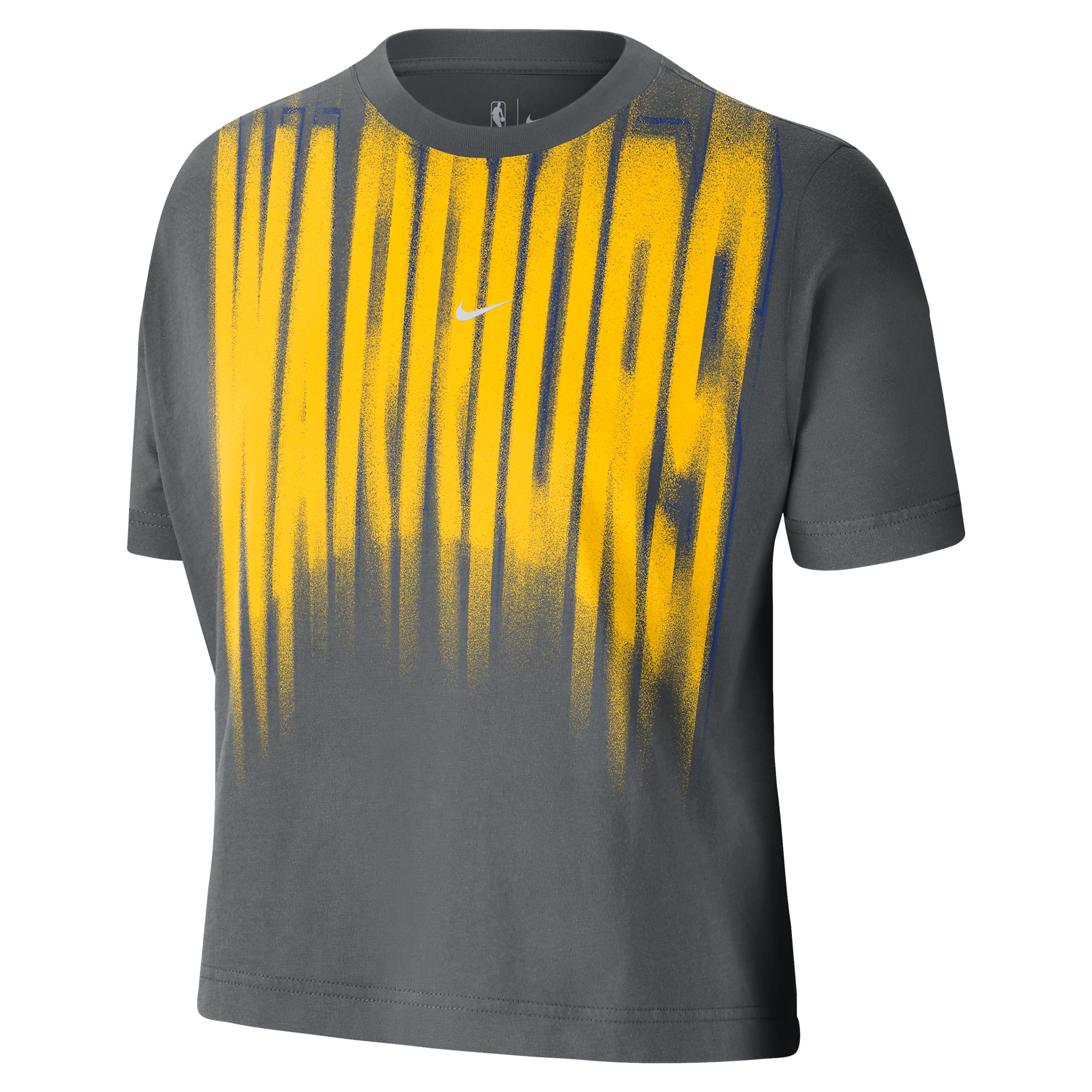 Women's Nike Gray Golden State Warriors 2026/27 Standard Issue Game Theater Team Anthem T-Shirt
