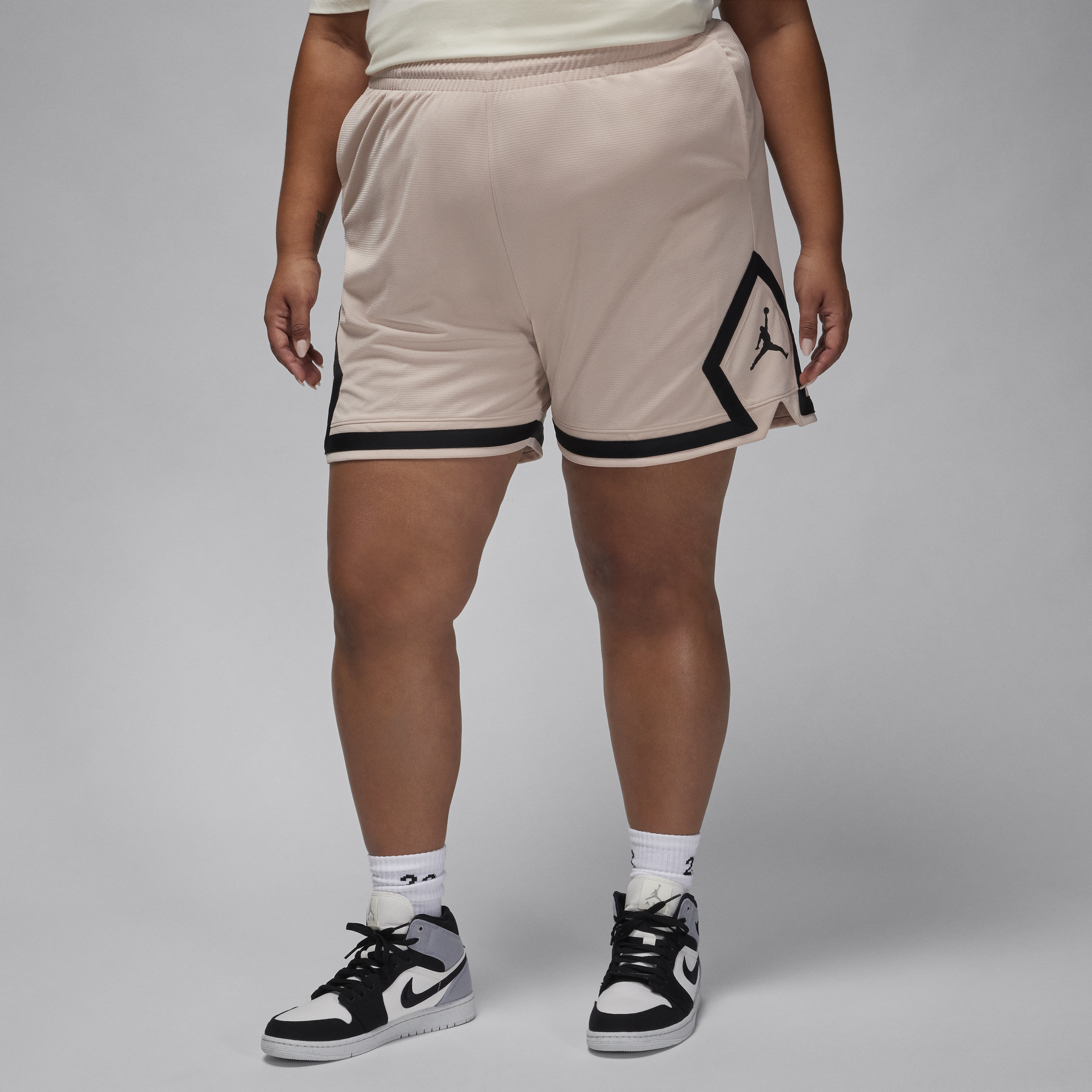 Jordan Women's  Sport Diamond Shorts (plus Size) In Brown