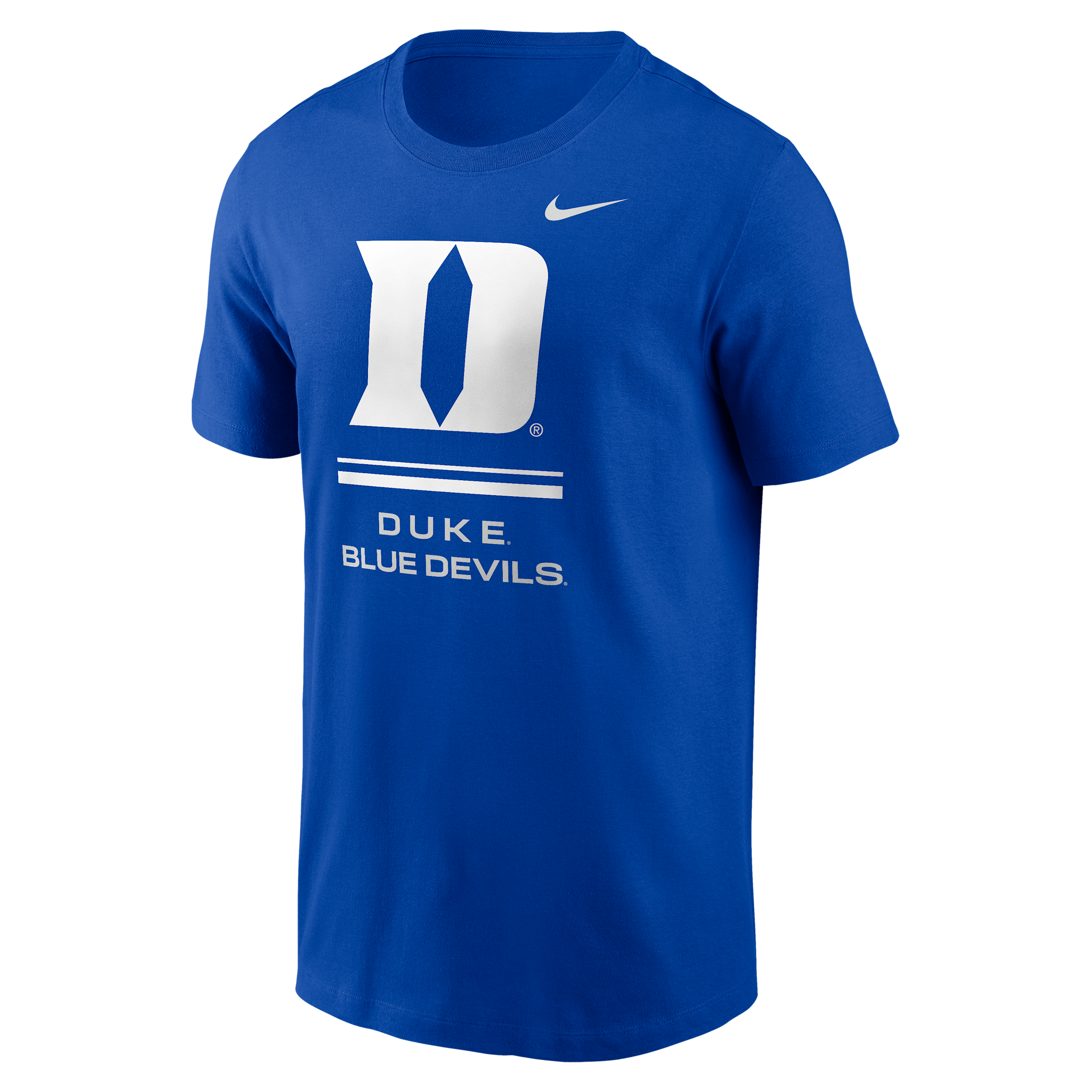 Nike Men's Duke Blue Devils Duke Sideline Short-Sleeve Crewneck T-Shirt - Royal