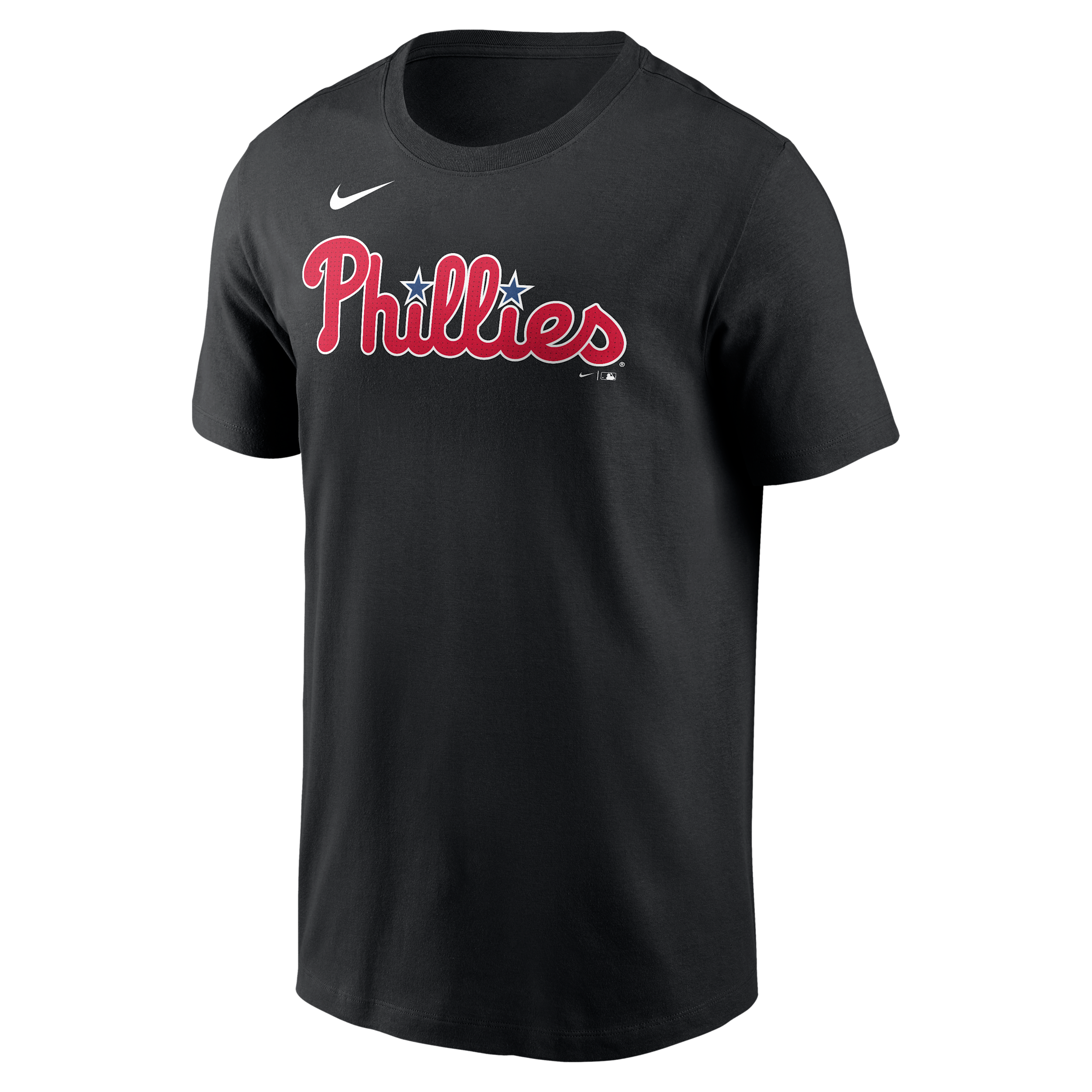 Nike Men's Jhoan Duran Black Philadelphia Phillies Name Number Player Nickname T-Shirt - Black