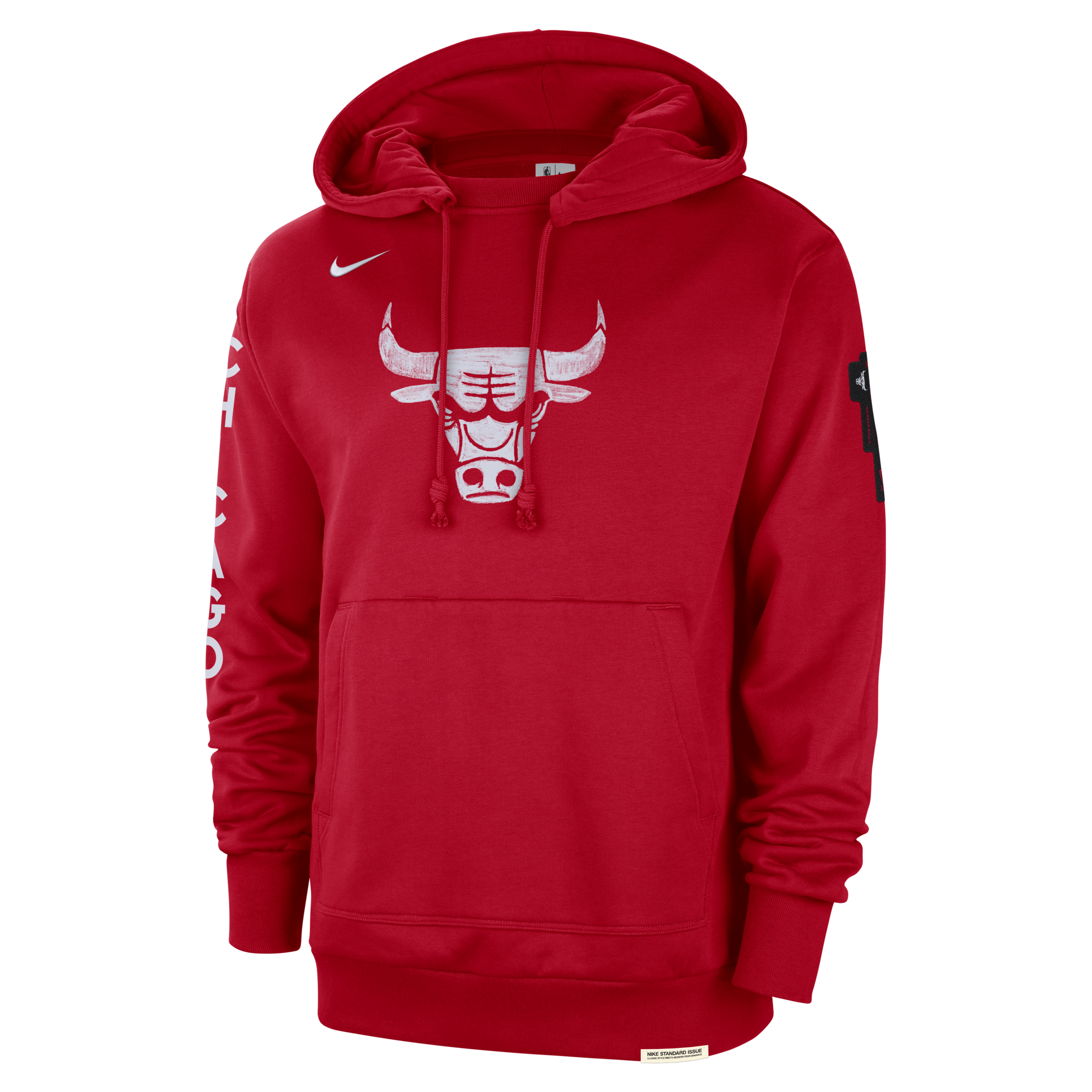 NIKE CHICAGO BULLS STANDARD ISSUE 2023/24 CITY EDITION  MEN'S NBA COURTSIDE HOODIE,1013526674