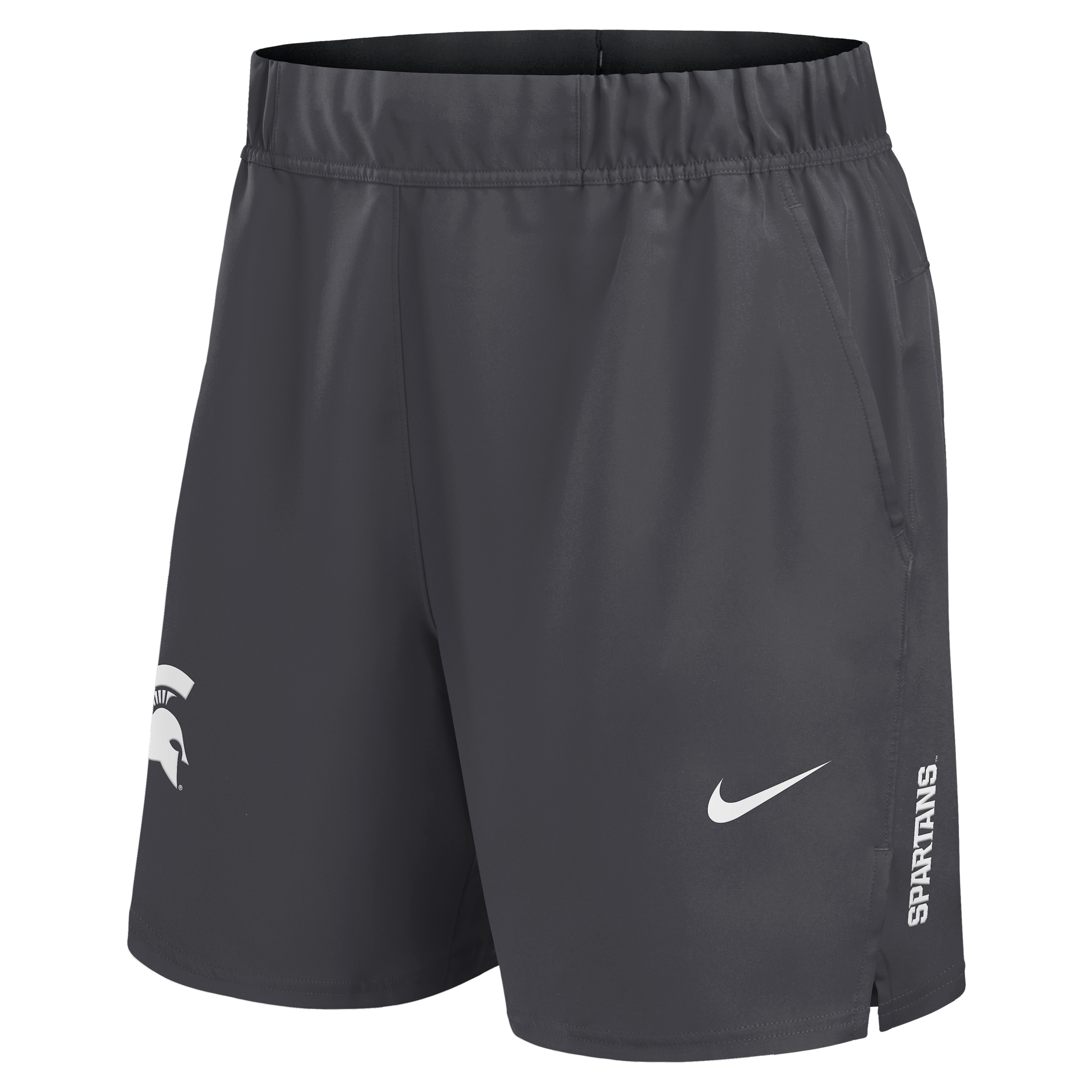 Nike Michigan State Primetime Victory Primary Logo Menâs  Men's Dri-fit College Shorts In Gray