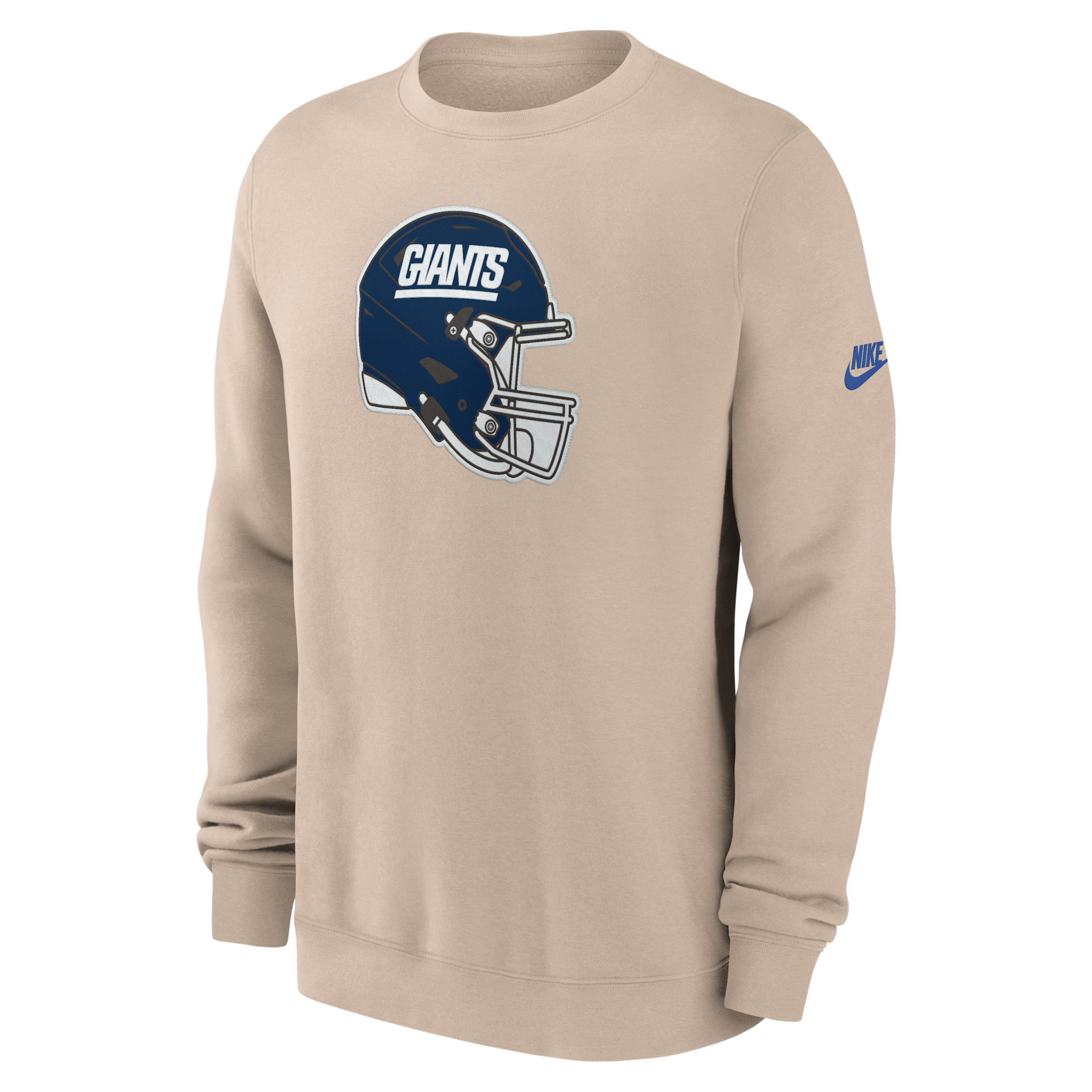 New York Giants Rewind Club Nike Men's NFL Pullover Crew in Brown | NKPU05YQ8I-SP5