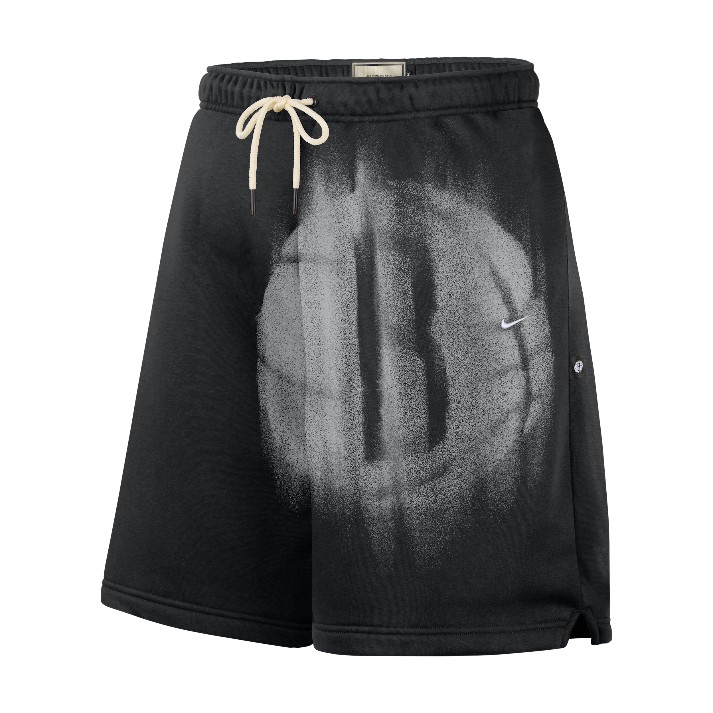 Nike Adult Brooklyn Nets Worn With Obsession Standard Issue Therma-FIT Icon Shorts, Men's, XXL, Black