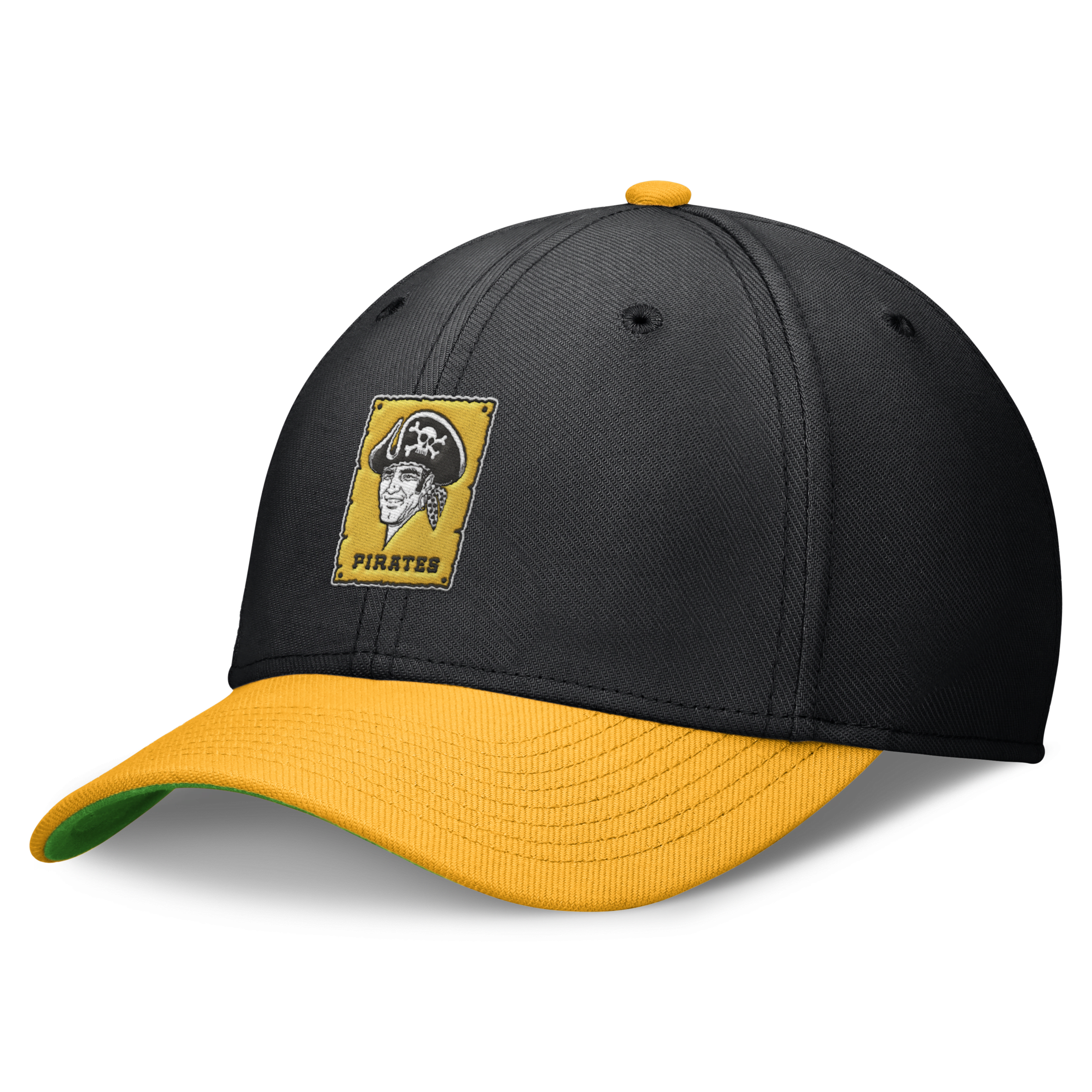 Shop Nike Pittsburgh Pirates Rewind Cooperstown Swoosh  Men's Dri-fit Mlb Hat In Black