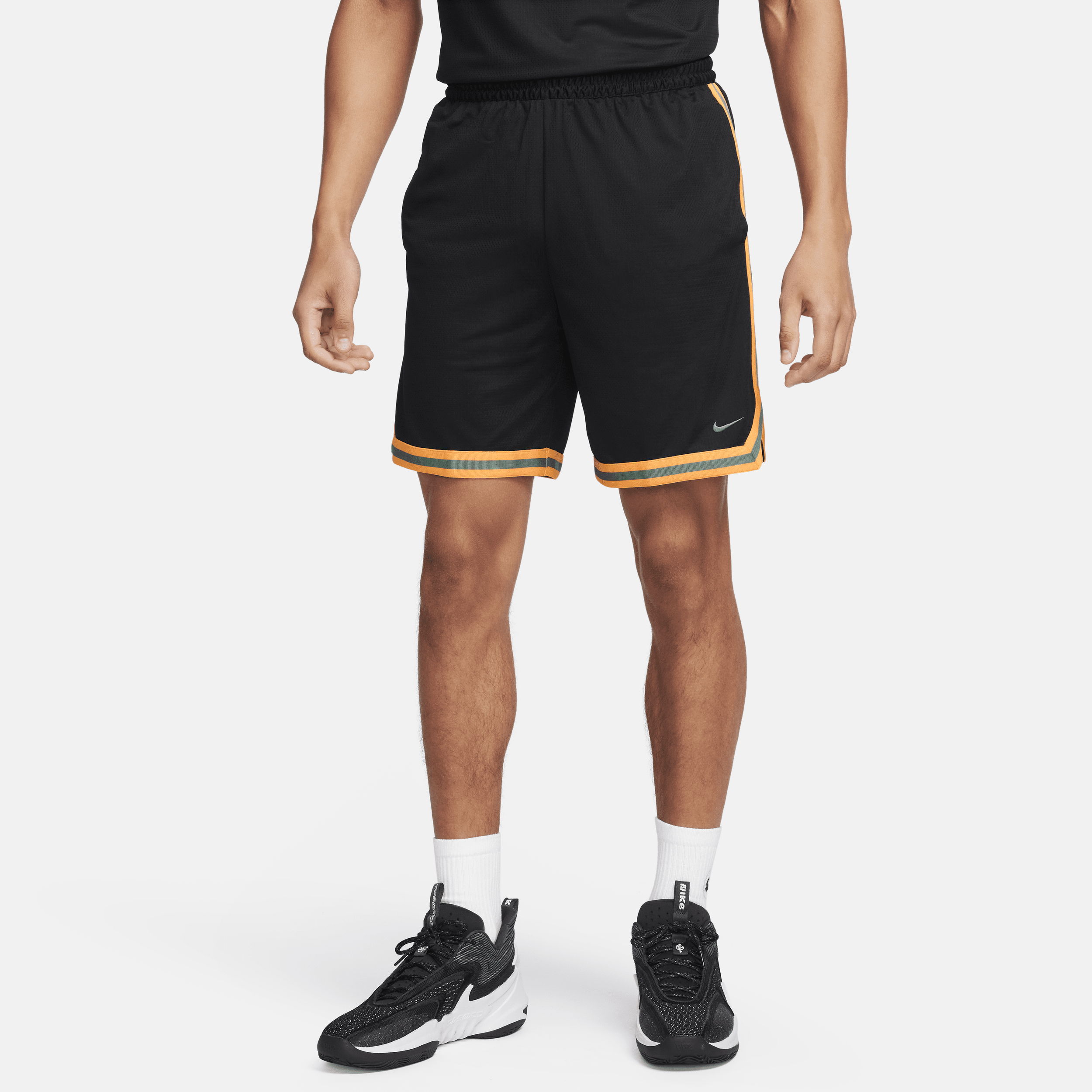 Nike Men's Dna Dri-fit 8" Basketball Shorts In Black