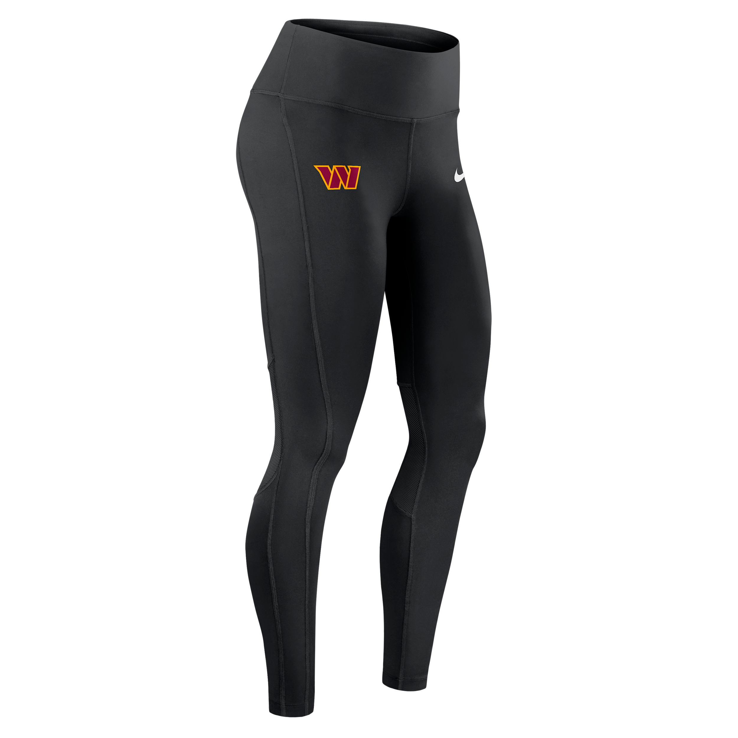 Nike Black Washington Commanders Primetime Epic Fast Performance Leggings In Black