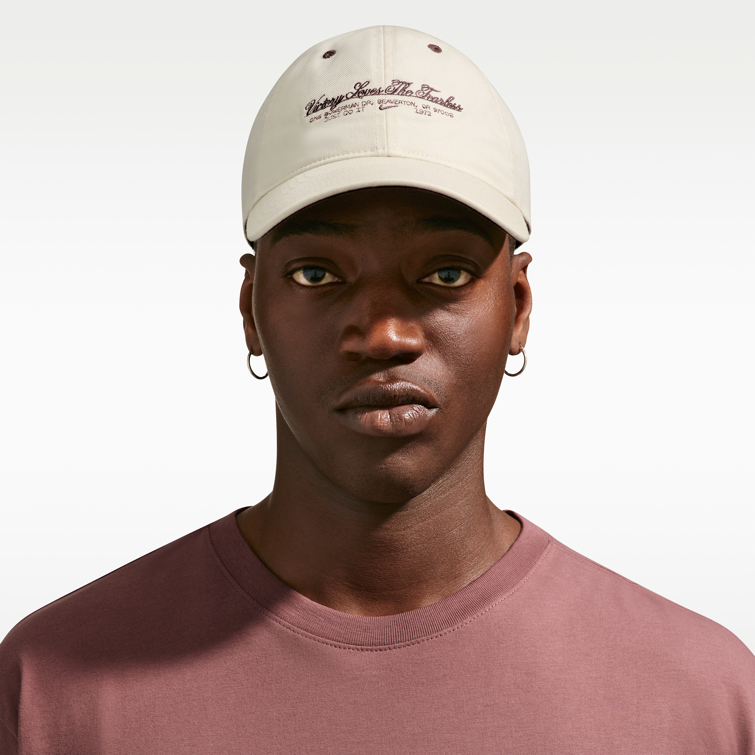 Unisex Nike Sportswear Unstructured Cap in White | IH8804-113