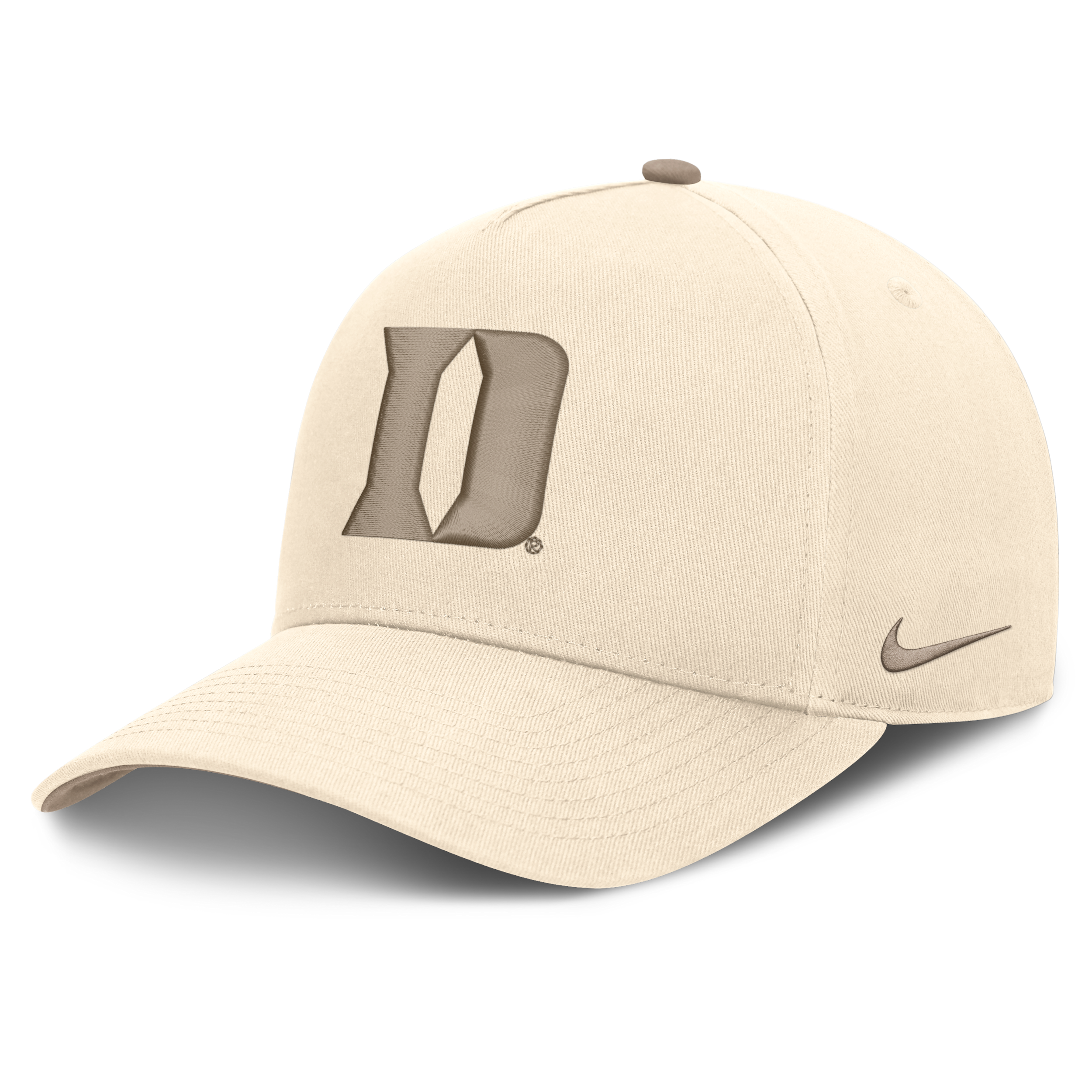 Duke Rise Nike Men's Dri-FIT College A-Frame Adjustable Hat in Brown | NC2B0DTUDU-M4T