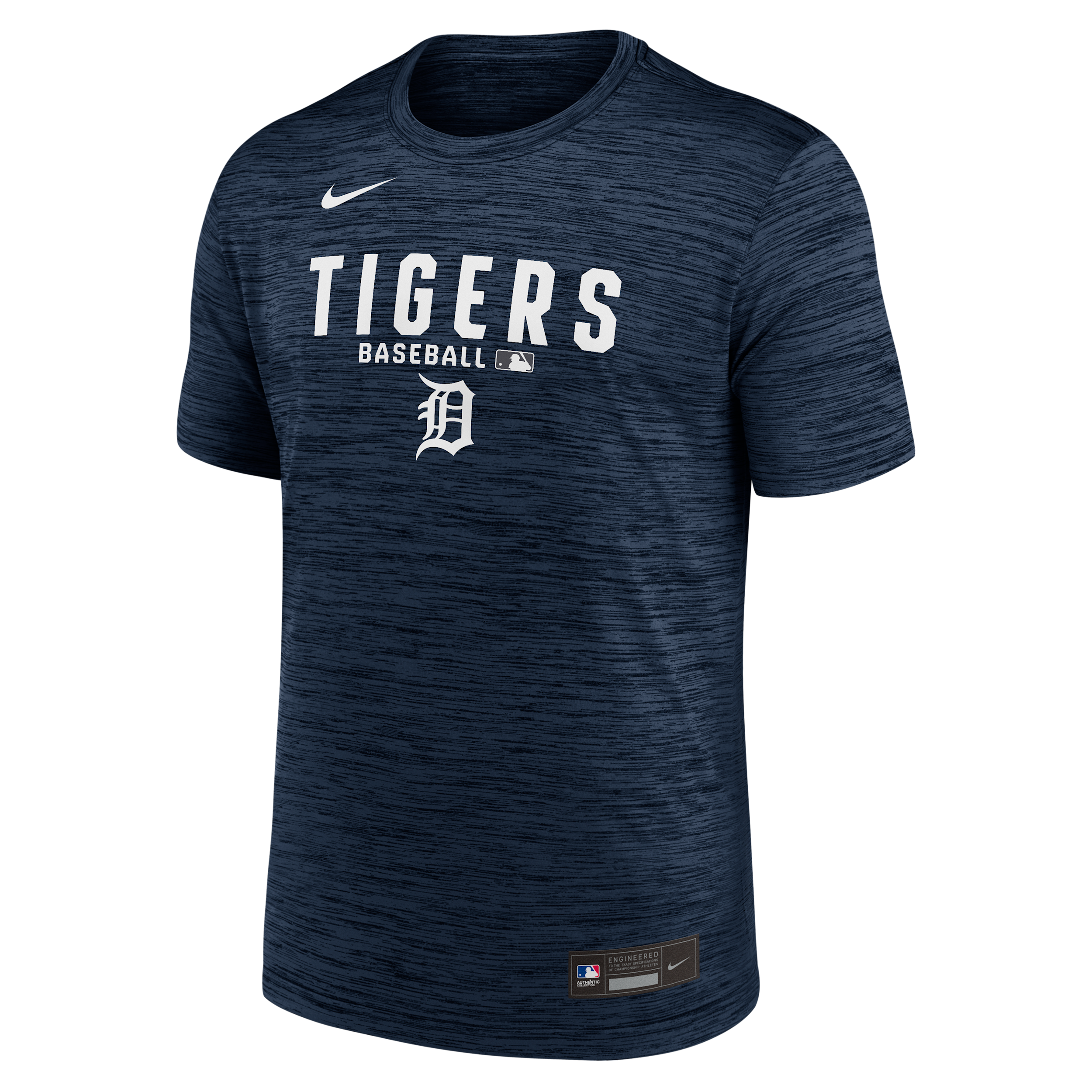 Detroit Tigers Authentic Collection Nike Men's Dri-FIT MLB T-Shirt in Blue | 02ER4FADG-8KL