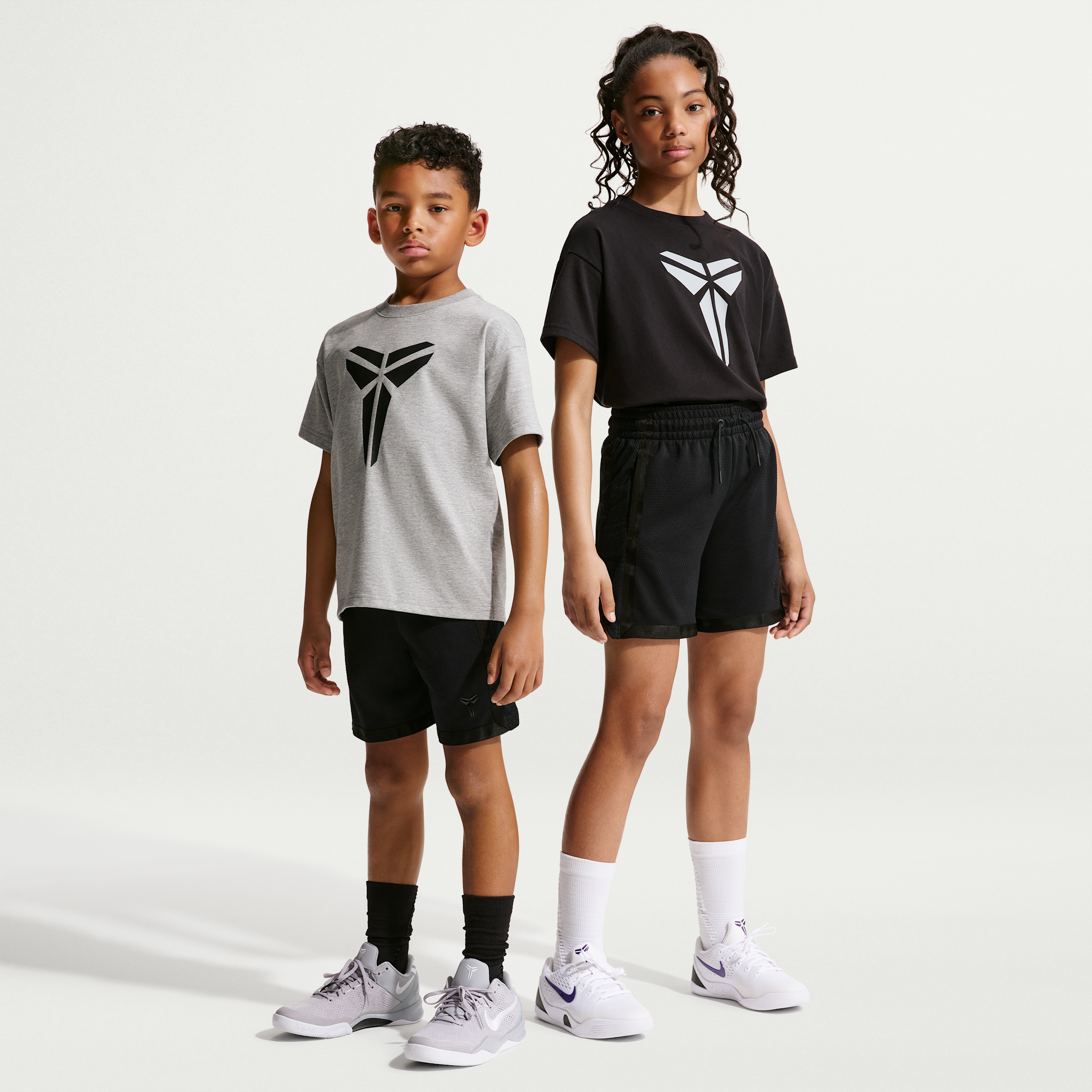 Nike Kids' Kobe Bryant Dri-FIT Mamba Shorts, Medium, Black/Black