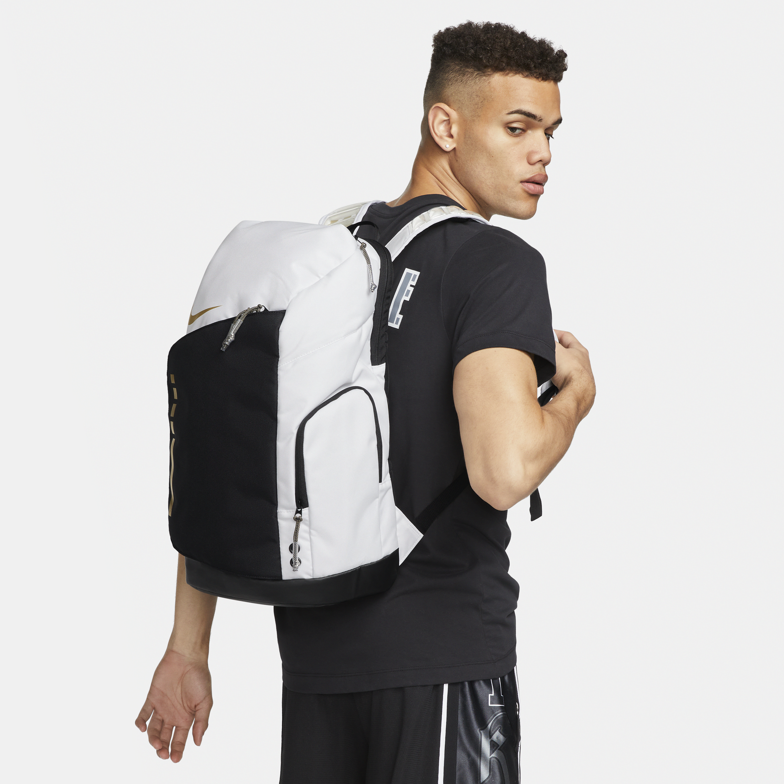 Nike Unisex Hoops Elite Backpack (32l) In White