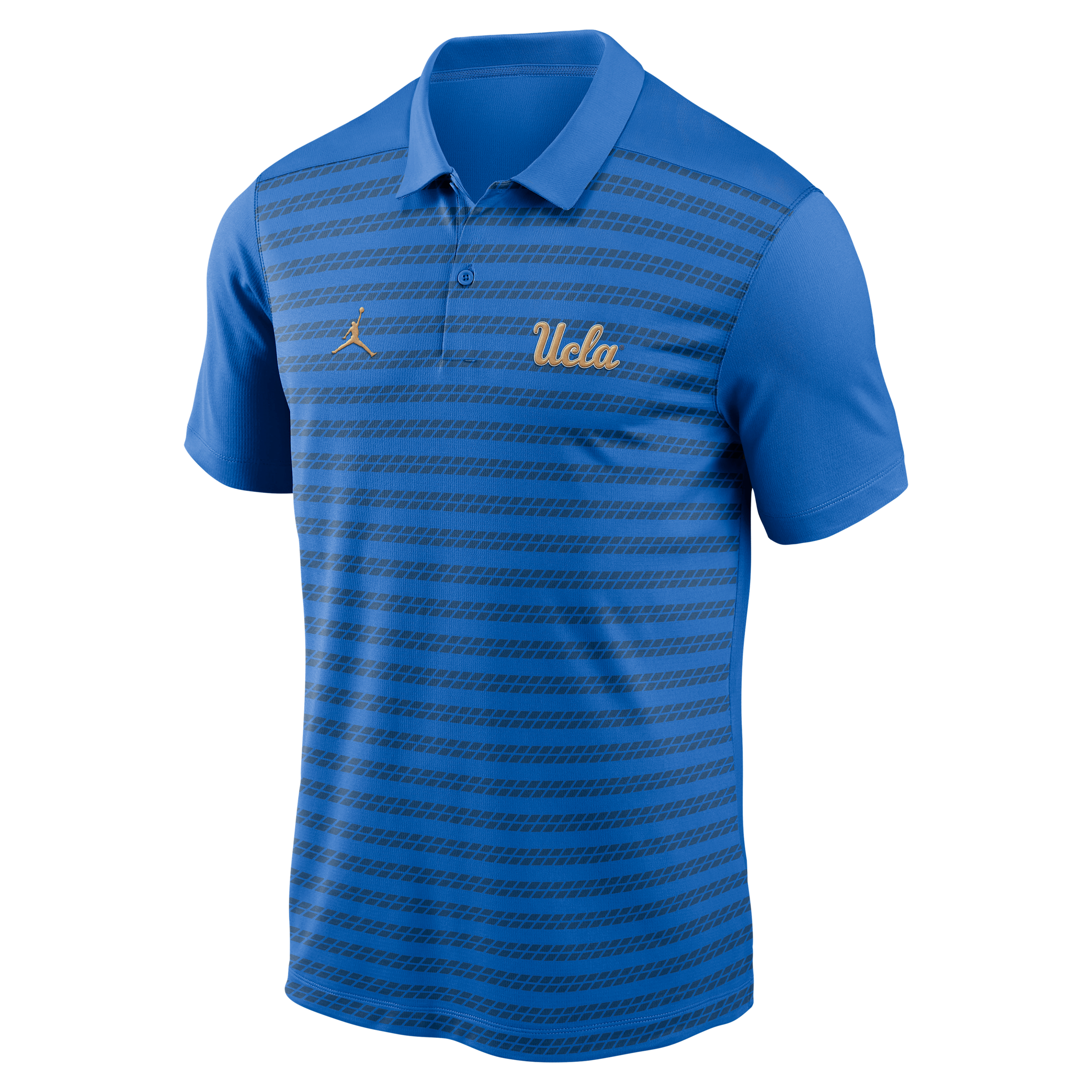 Men's UCLA Sideline Early Season Coaches Jordan Brand Dri-FIT College Polo in Blue | CLU24PO02EXM8Y-UCL