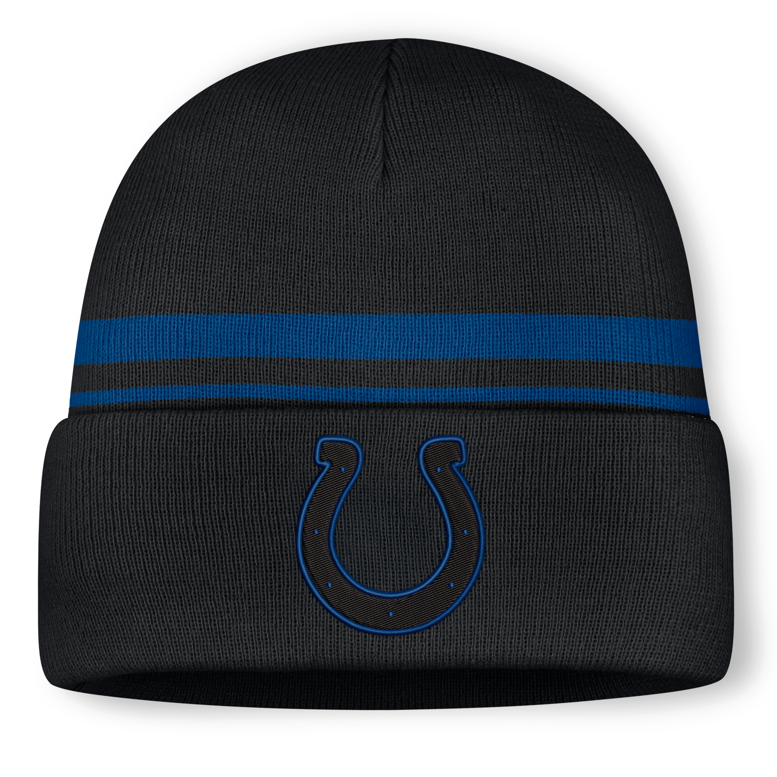 Nike Indianapolis Colts Primetime Utility  Men's Nfl Cuffed Beanie In Black