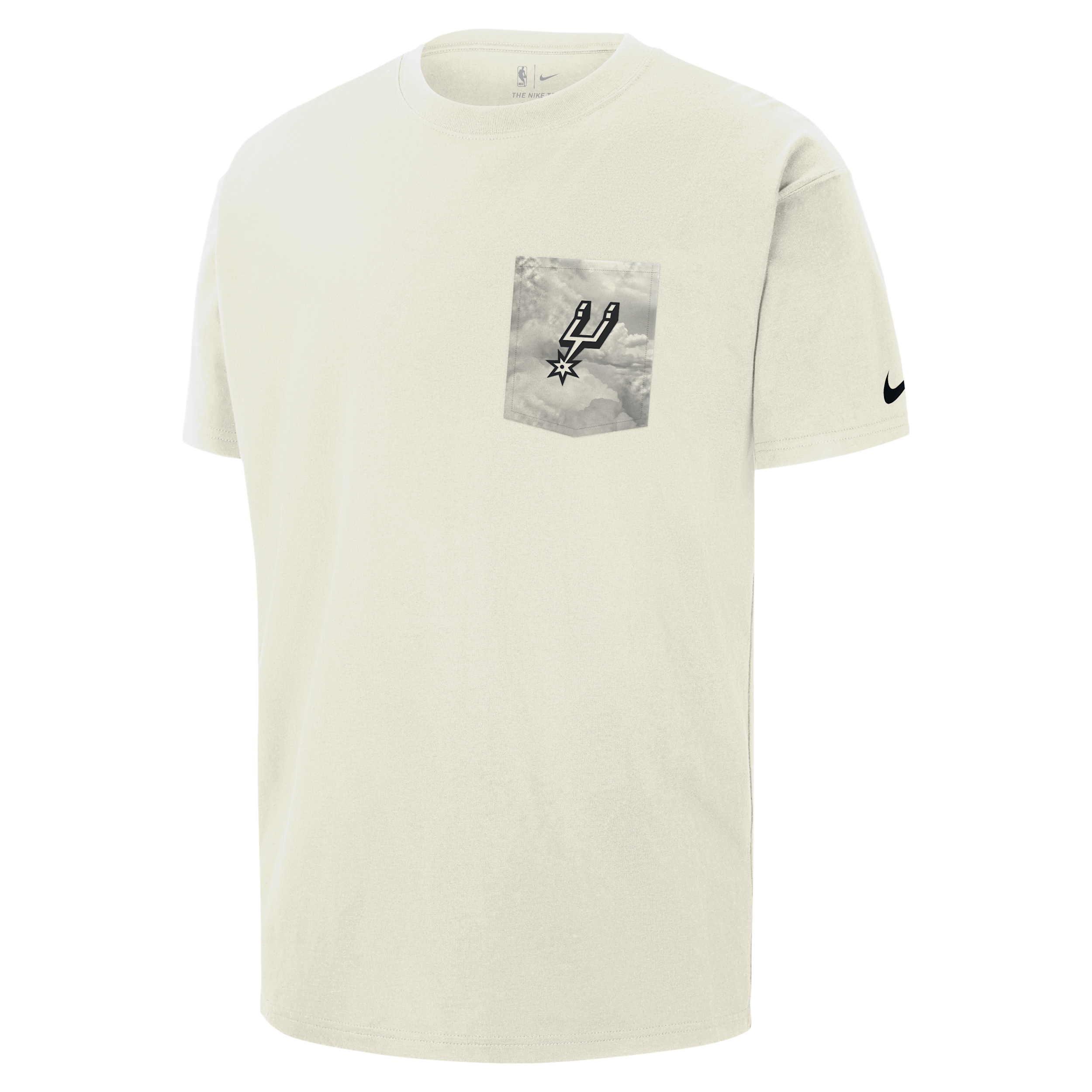Nike San Antonio Spurs Courtside  Men's Nba Max90 T-shirt In Neutral