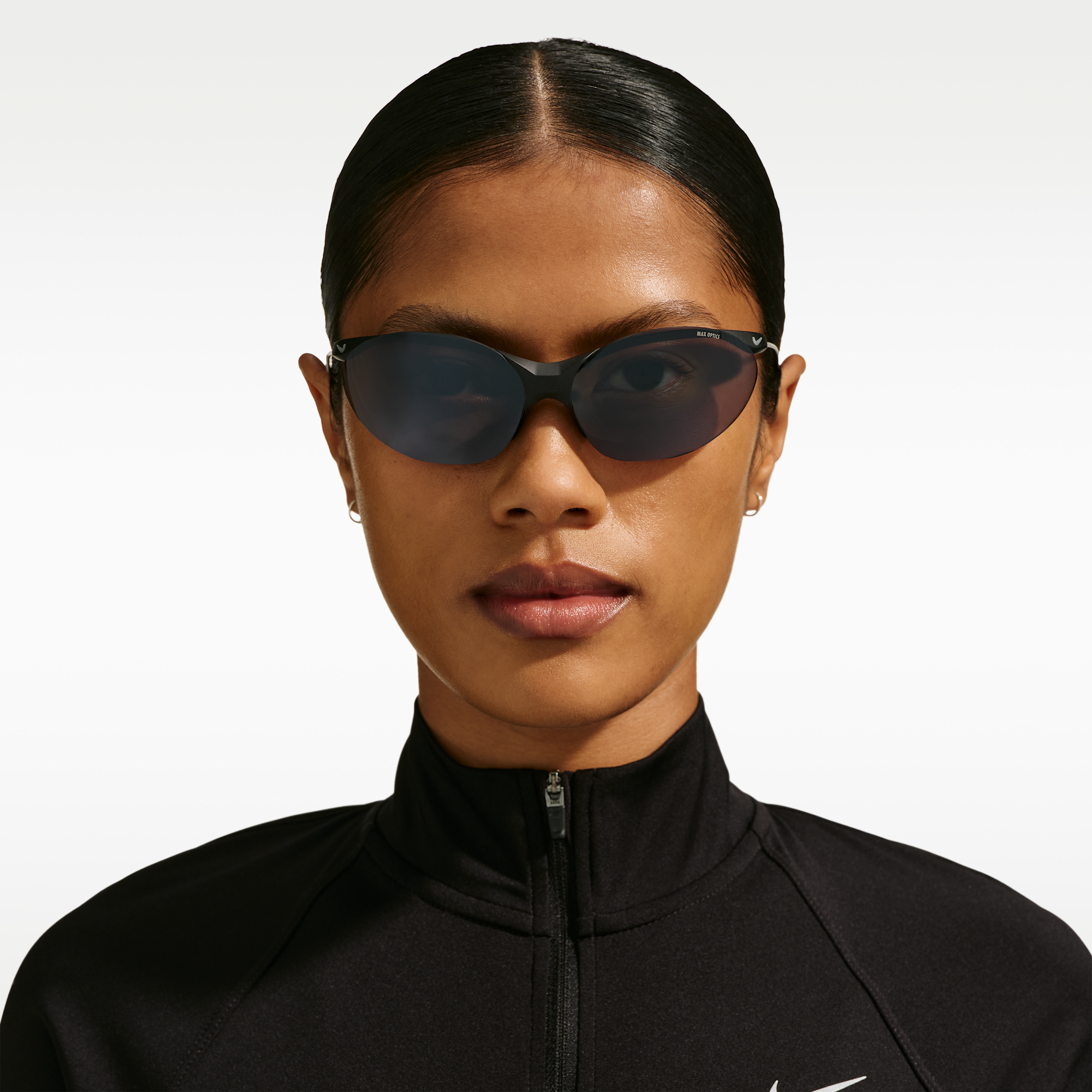 Nike AIRELON FORCE IW1858X 010 Men's Sunglasses Black Size 70