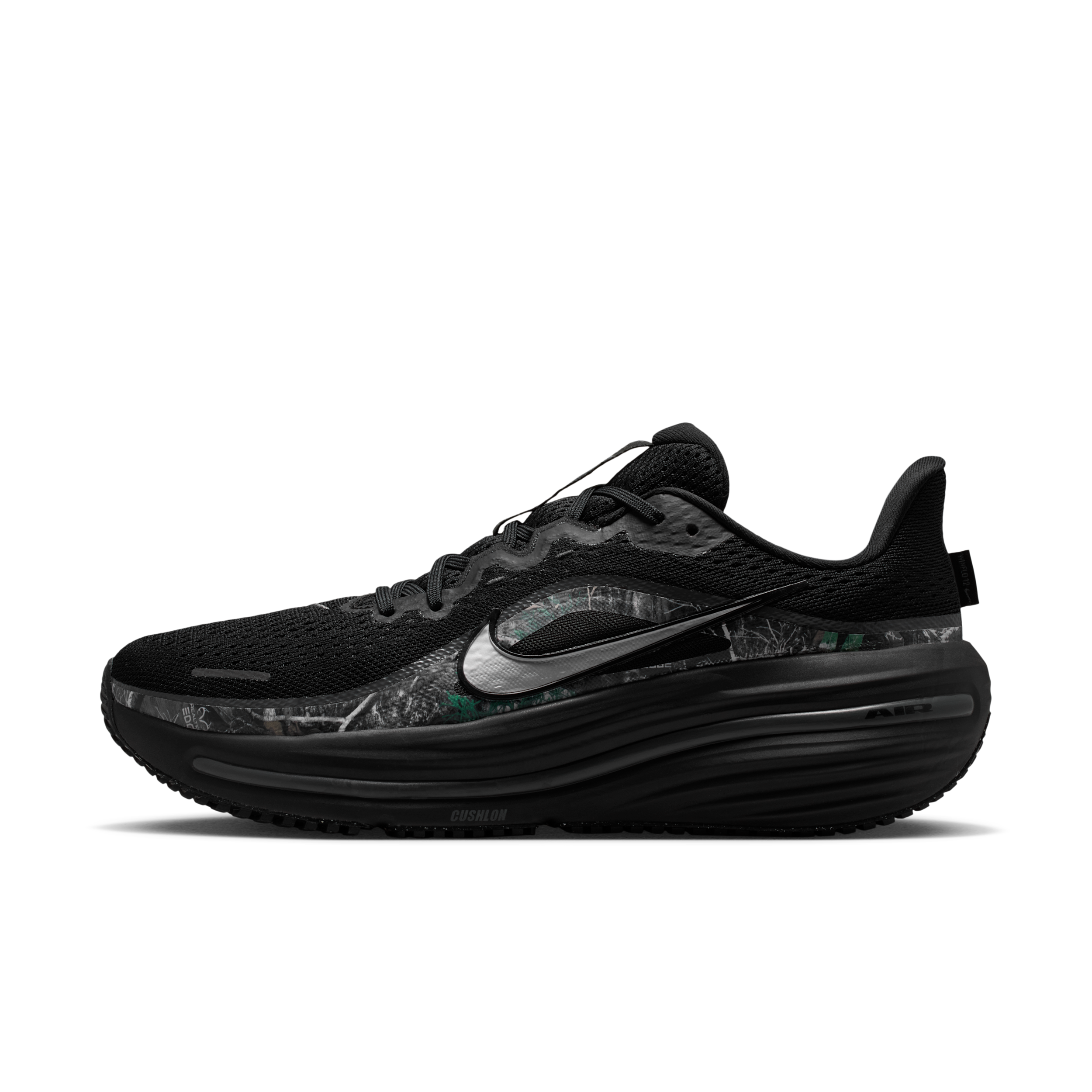 Nike Men's Winflo Realtreeยฎ Road Running Shoes in Black | IR0234-001