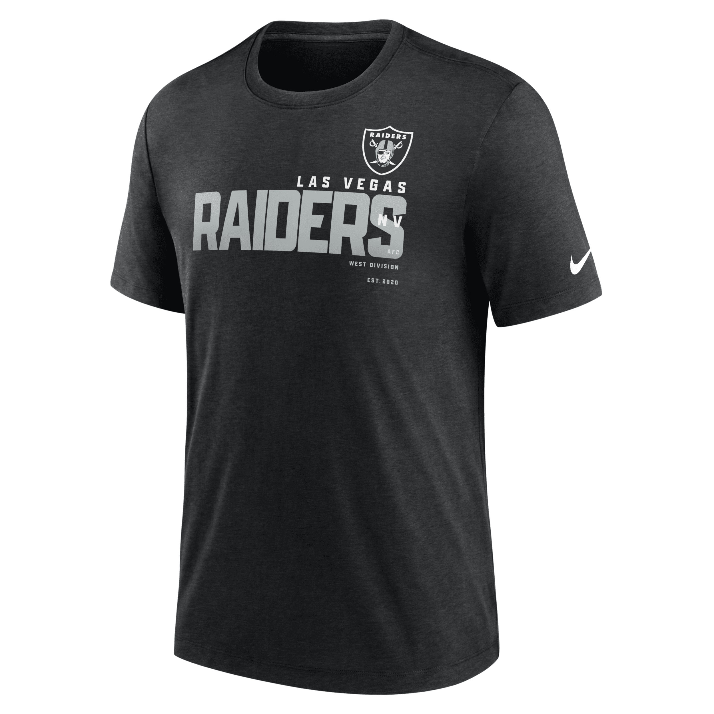 Shop Nike Men's Team (nfl Las Vegas Raiders) T-shirt In Black