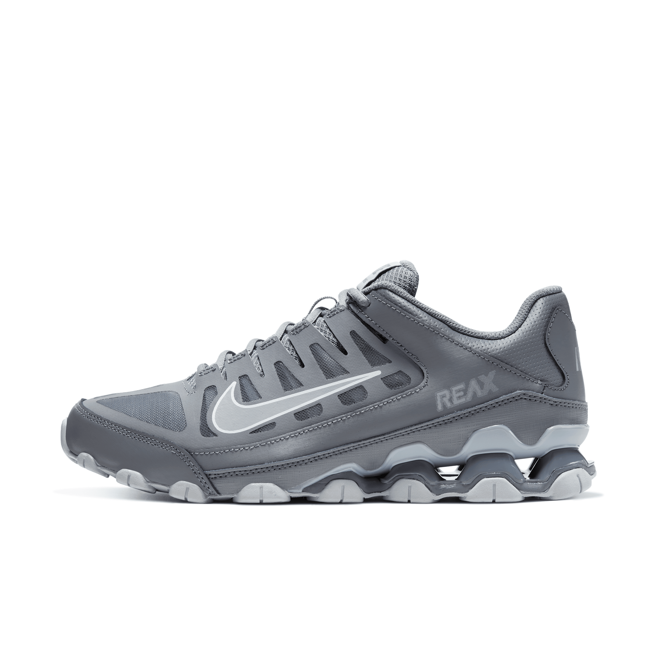 Nike Mens REAX 8 TR Mesh - Running Shoes - Cool Grey / Wolf Grey / Pure Platinum Size 15.0