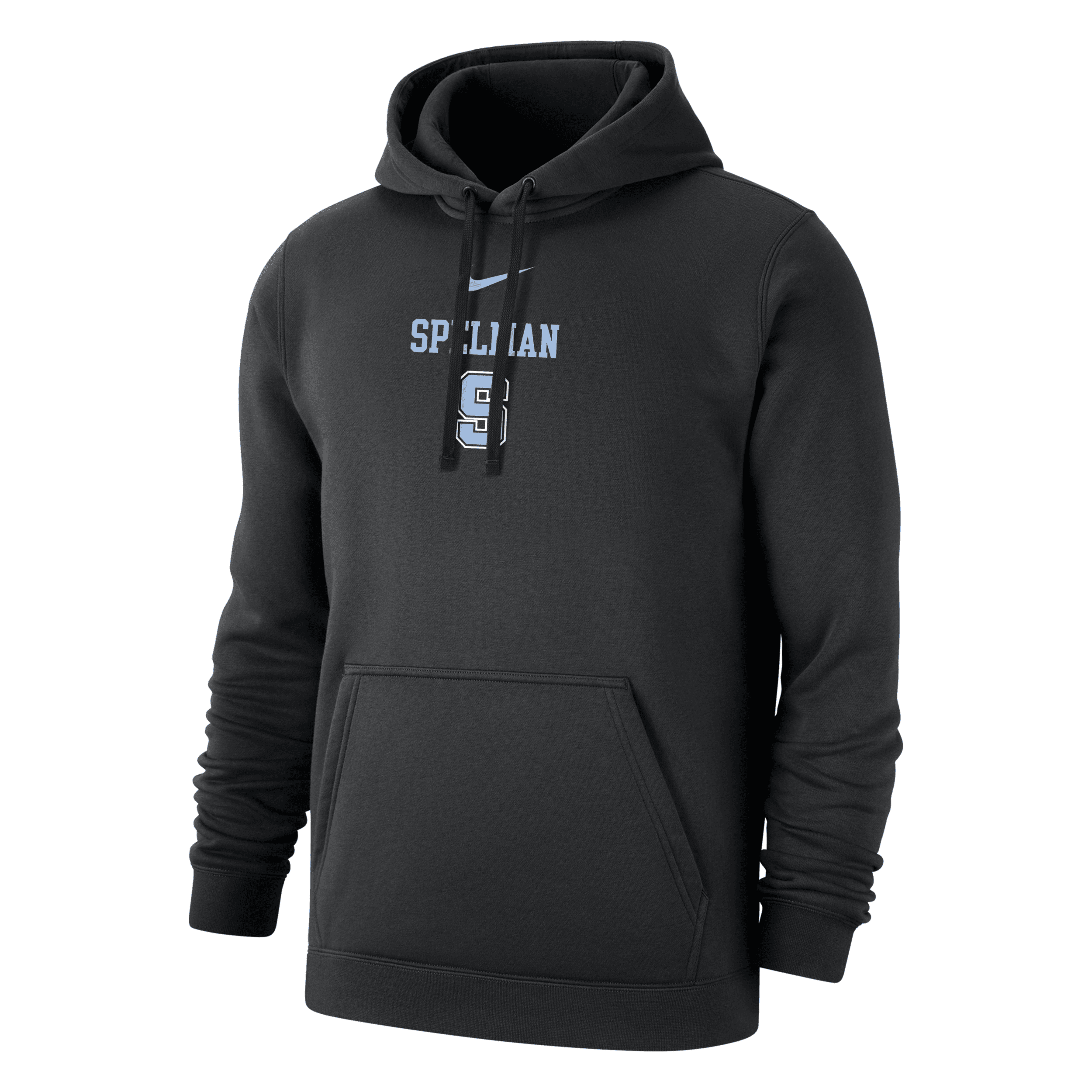 Nike Spelman Club Fleece  Men's College Hoodie In Black