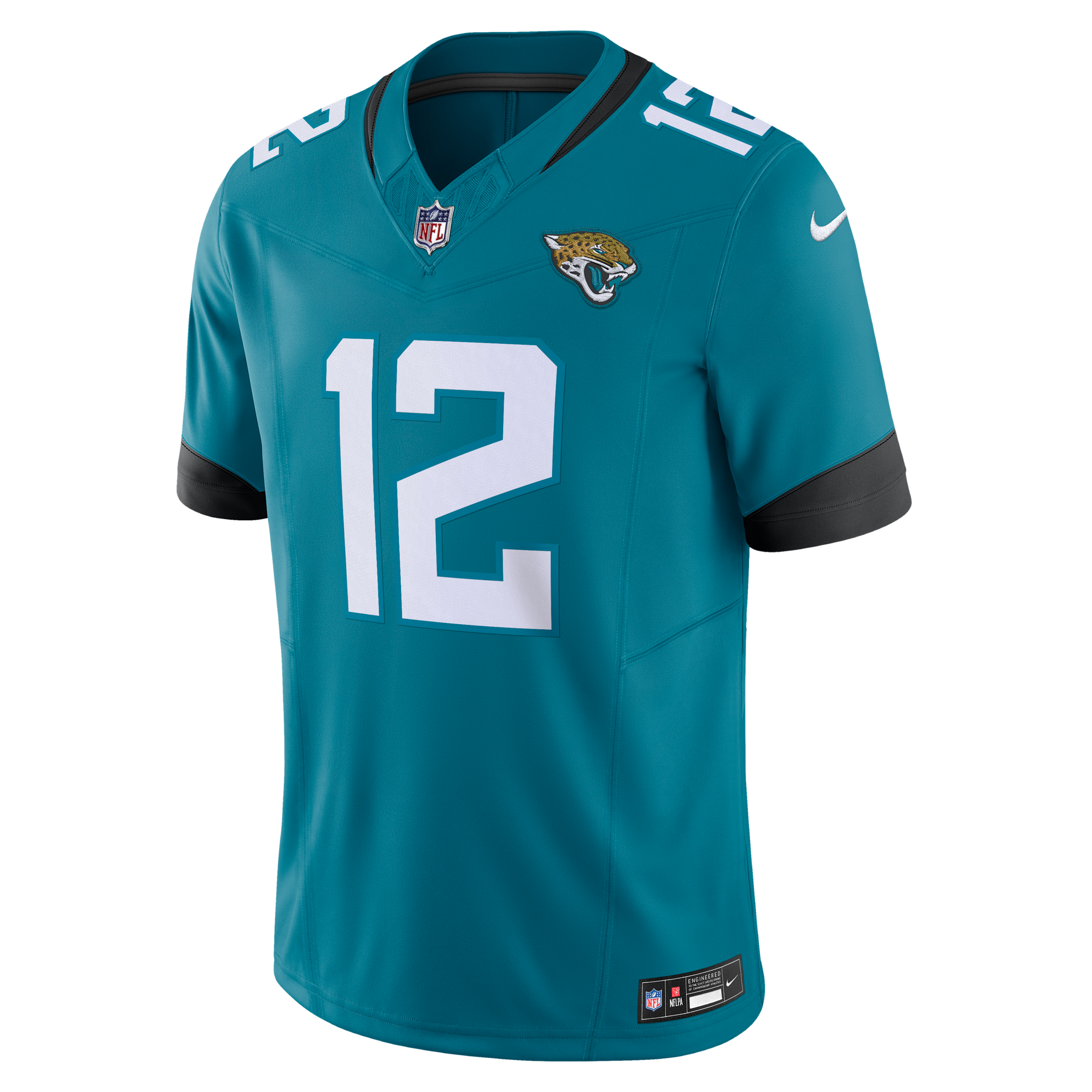 Travis Hunter Jacksonville Jaguars 2025 NFL Draft First Round Pick Nike Men's Dri-FIT NFL Limited Jersey in Blue | 31NMJJLA9NF-S07